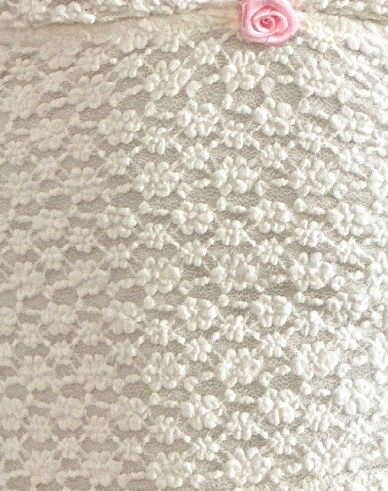 Aksa Top in Canina Lace Ivory - Image 6
