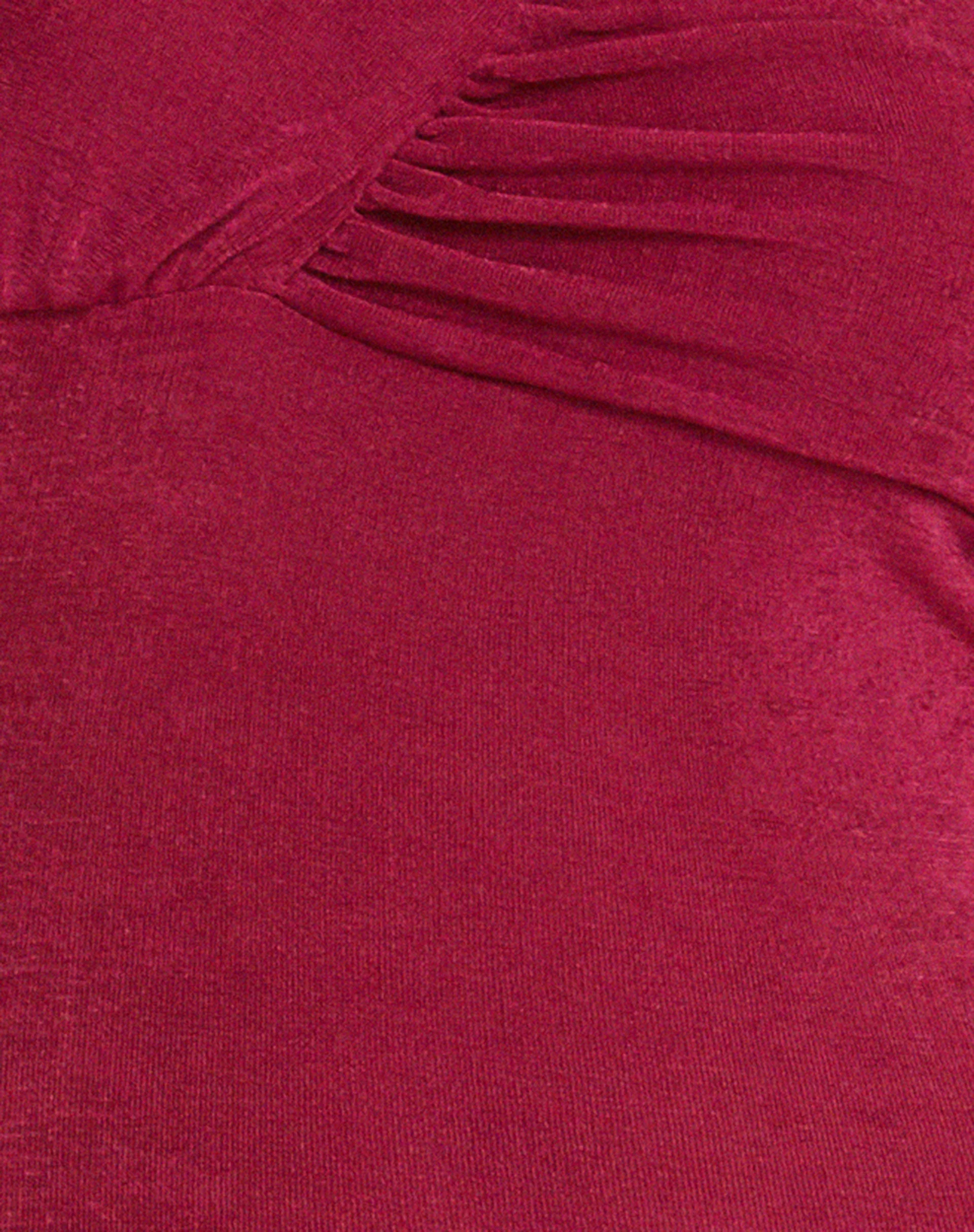 Alessa One Shoulder Mini Dress in Magenta Purple - Image 7