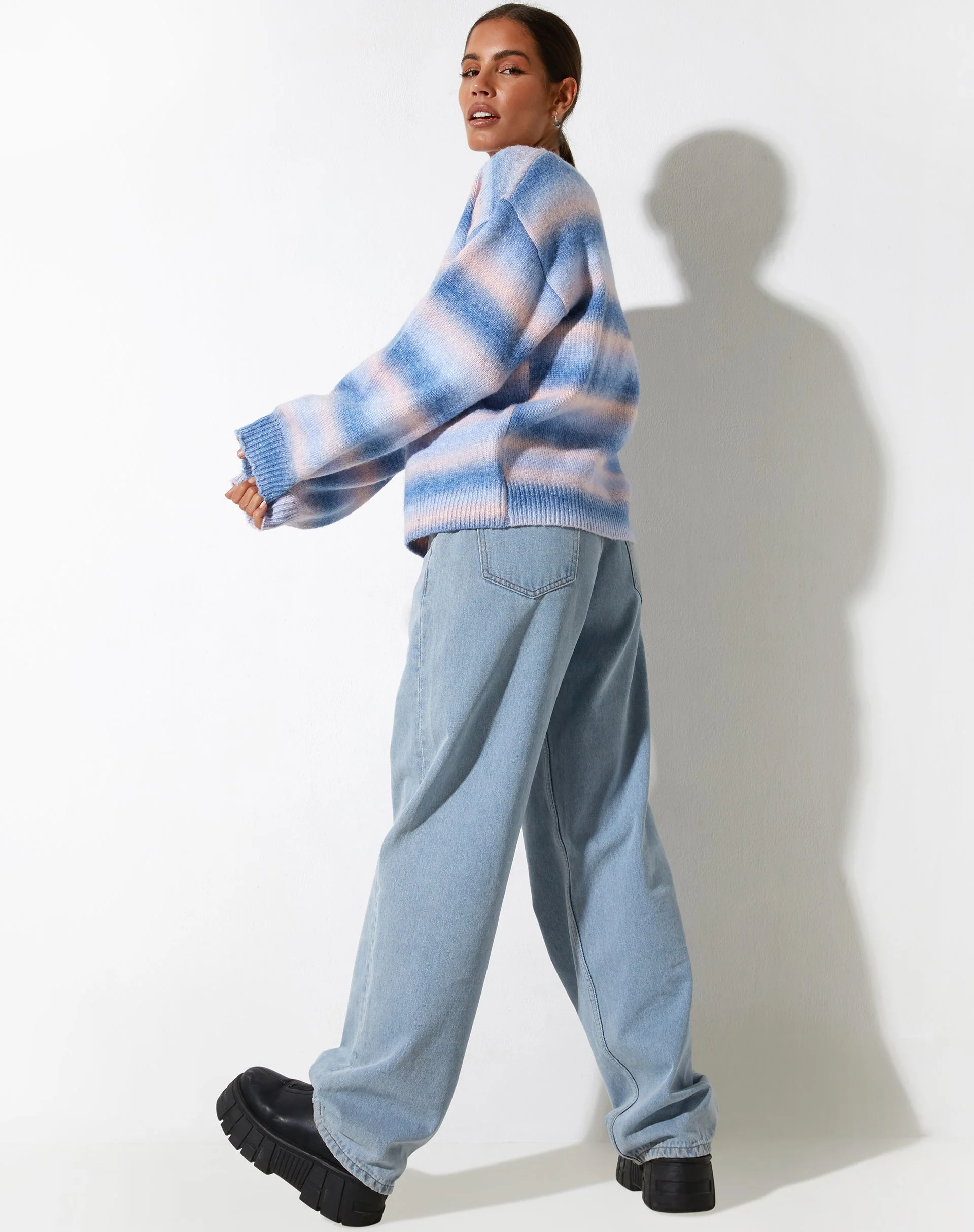 Ammaria Jumper in Pink and Blue - Image 6