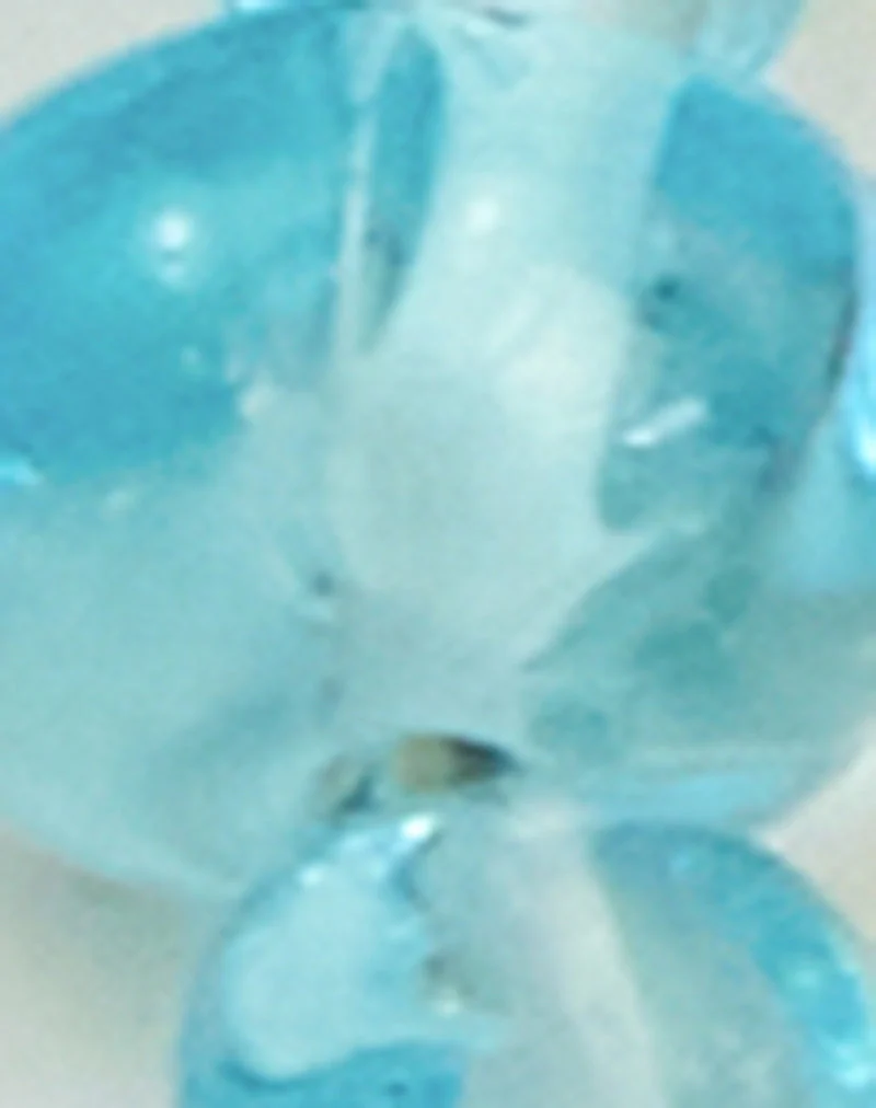 Aqua Blue Faceted Necklace - Image 6