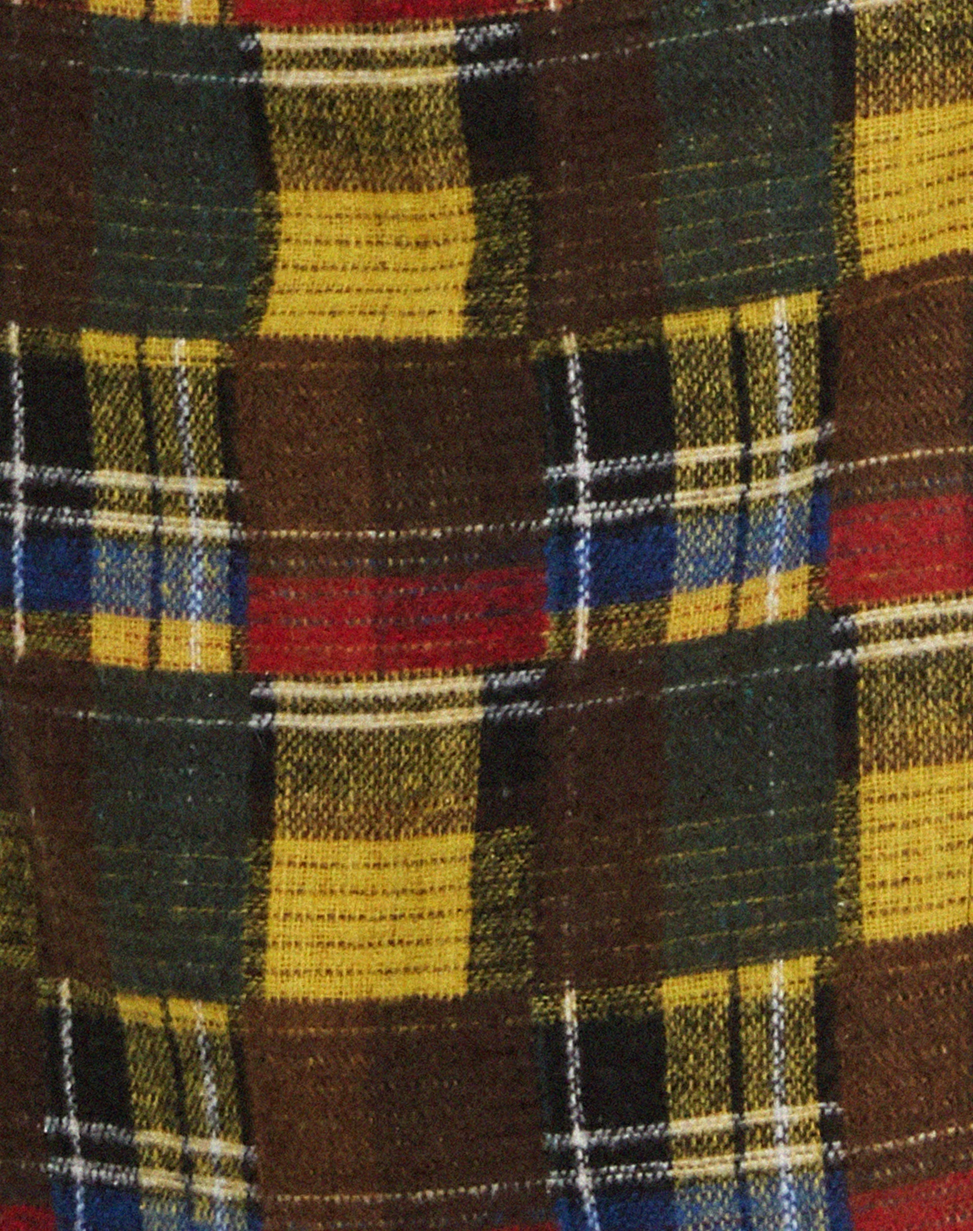 Ardava Wrap Mini Skirt in Mix Tartans - Image 7