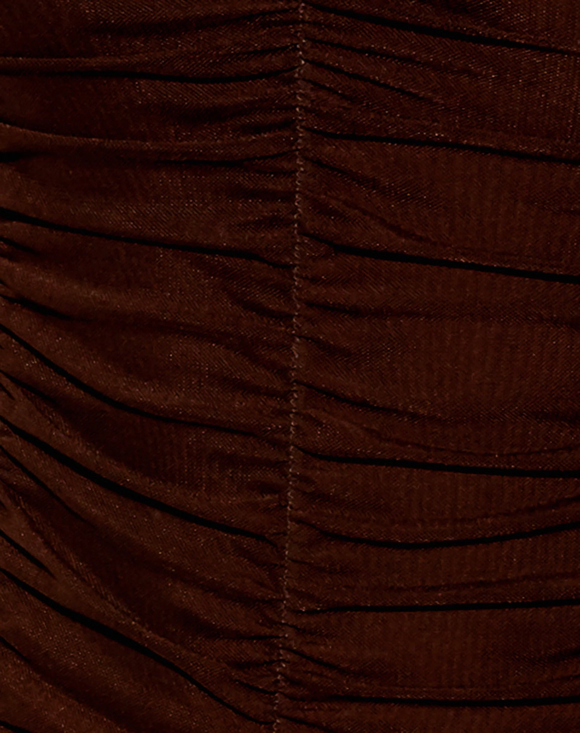 Atika Bodycon Dress in Mesh Chocolate - Image 6