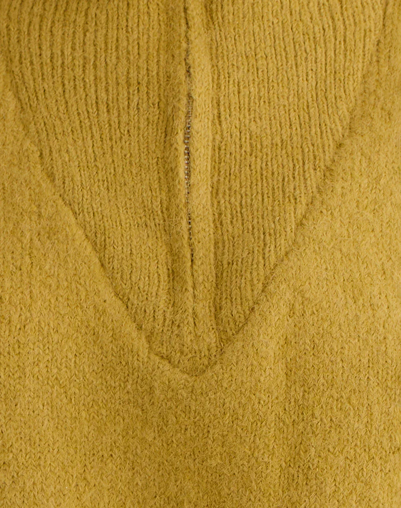 Atine Jumper in Ochre Mustard - Image 7