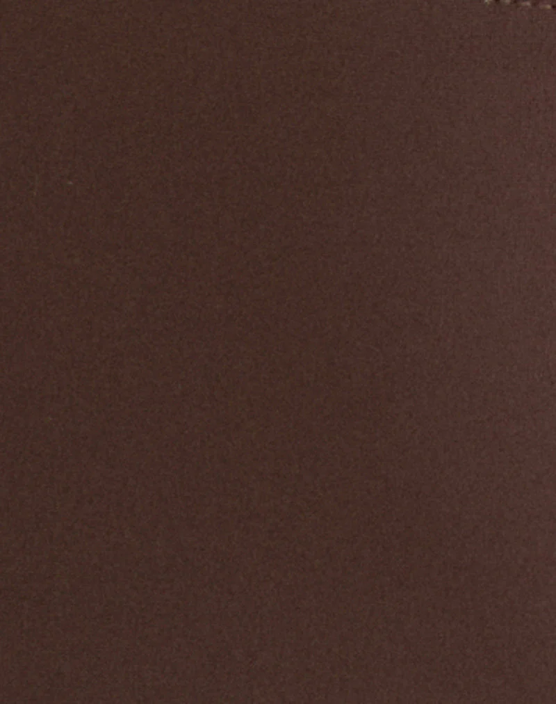Avi Swim Short in Brown with O Ring - Image 7