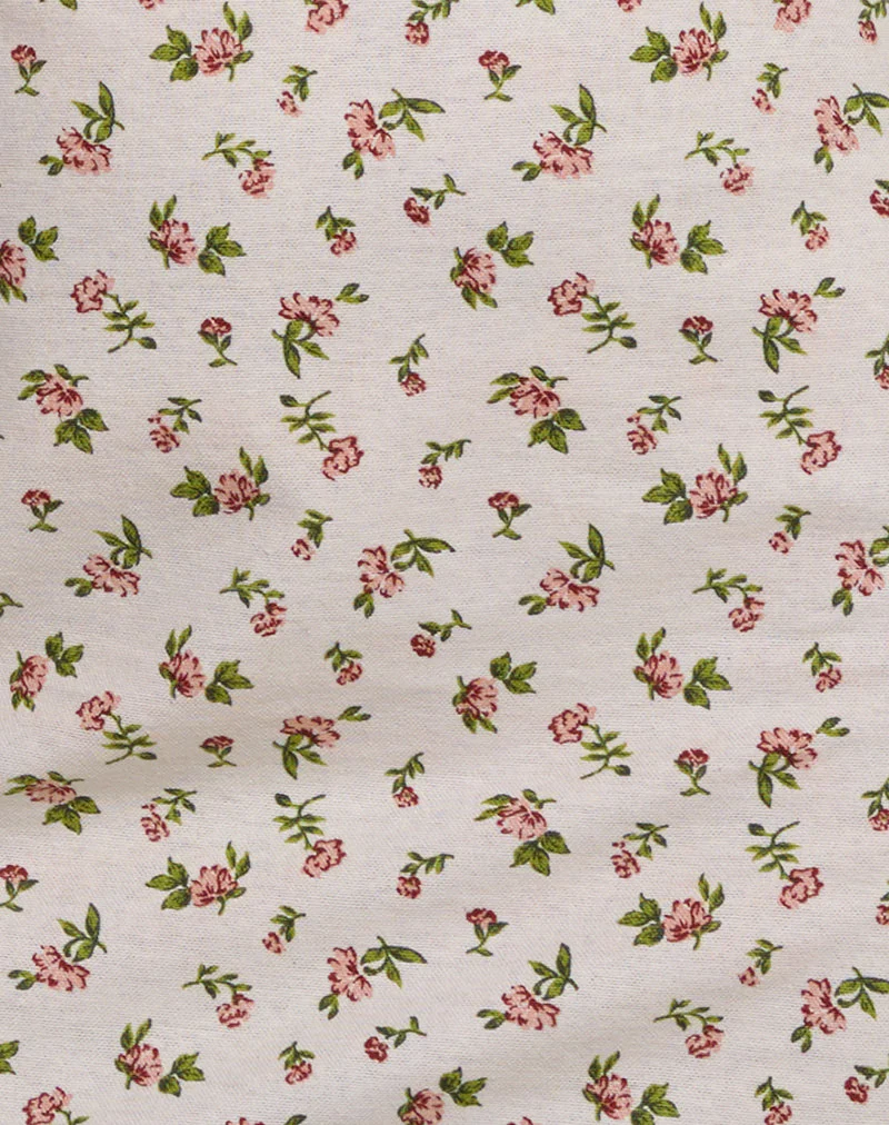 Ayana Mini Dress in Pretty Dainty Flower - Image 6