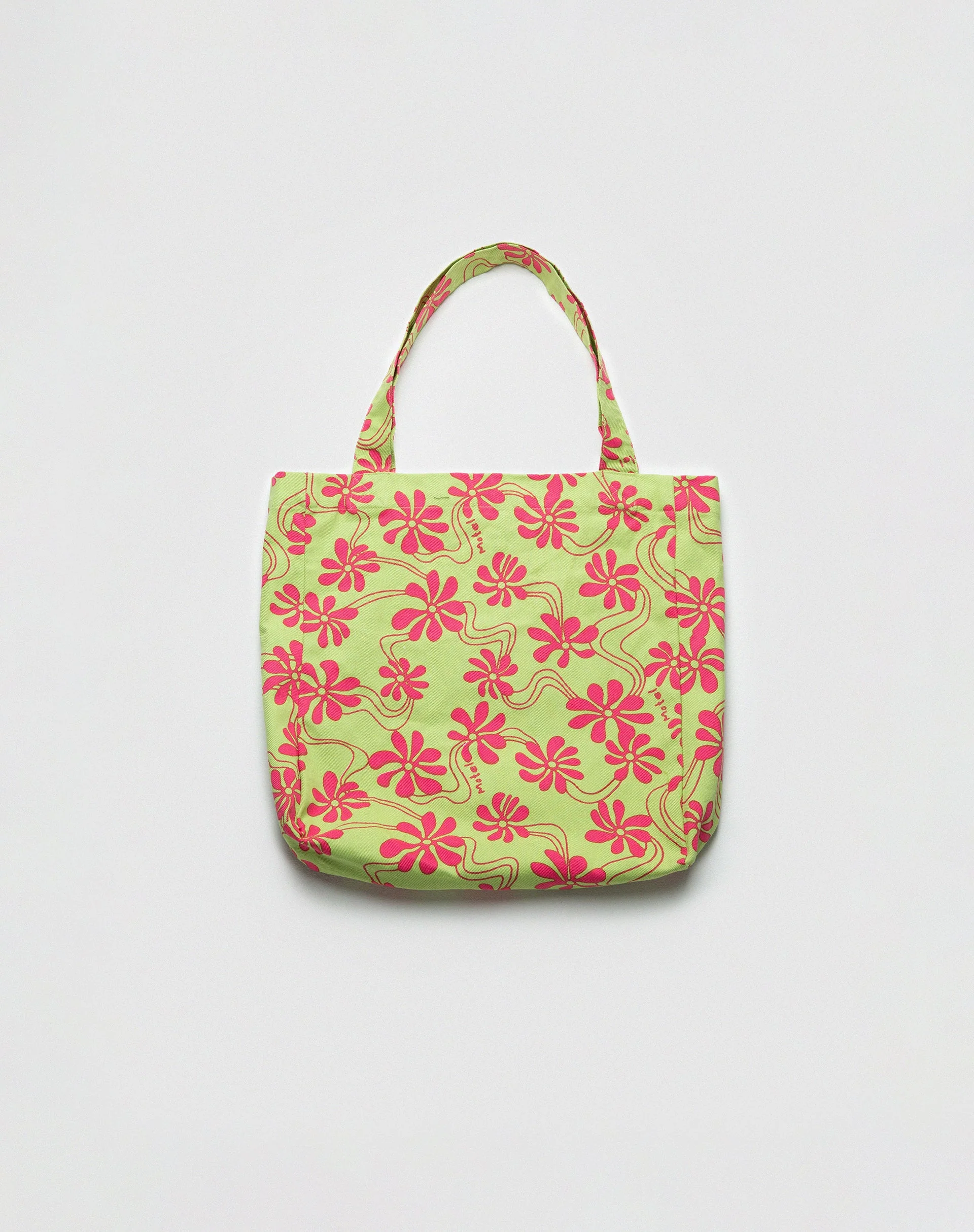 MOTEL X BARBARA Barbs Tote Bag in Green Beachy Floral - Image 6
