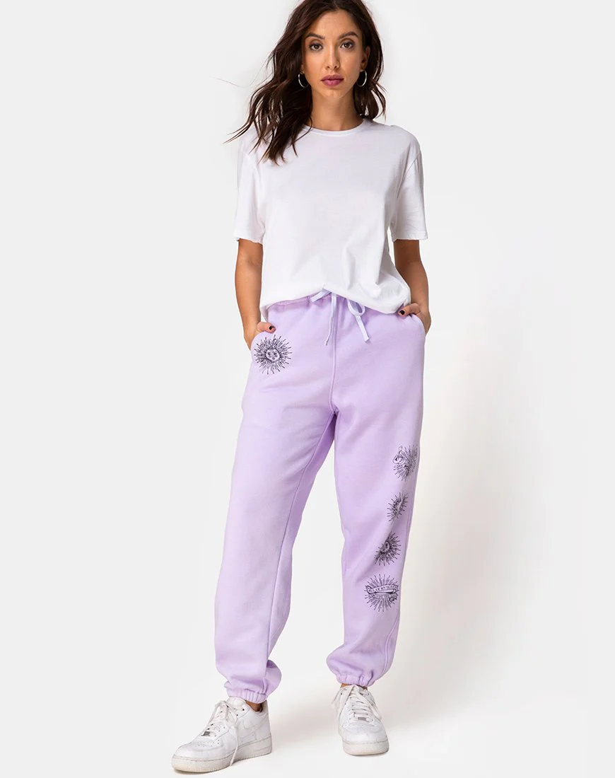 Basta Jogger in Lilac 'All Of My Bones' - Image 2