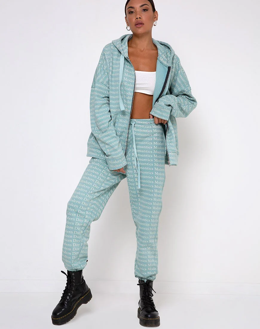 Basta Jogger in Modern Day Romantics Seafoam - Image 2