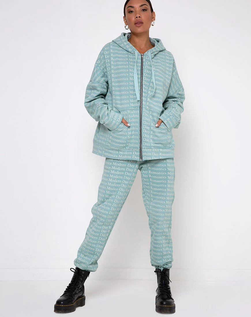 Basta Jogger in Modern Day Romantics Seafoam - Image 4