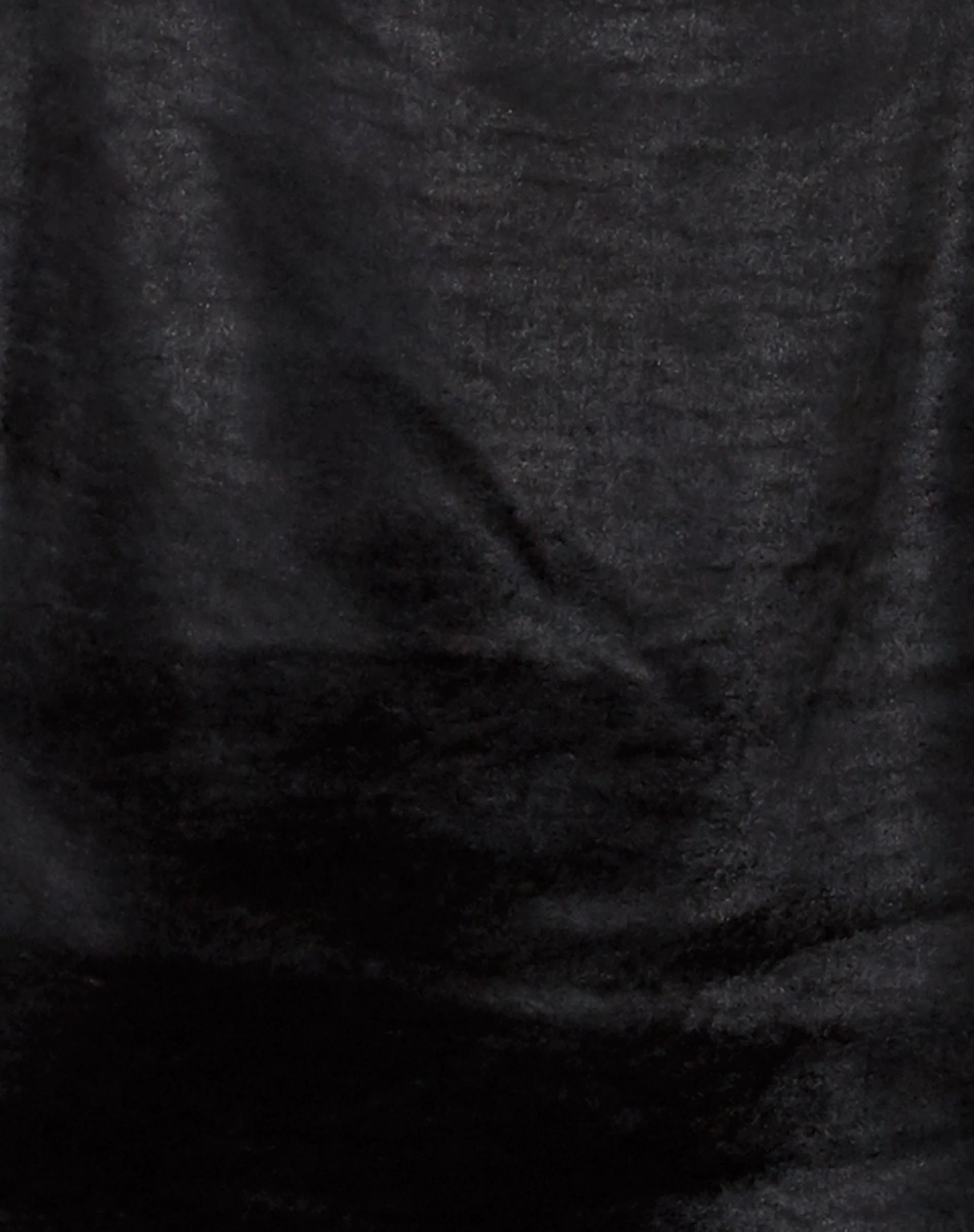Batsy Mini Dress in Satin Black - Image 6