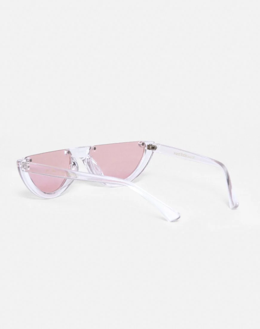Bella Sunglasses in Clear - Image 2