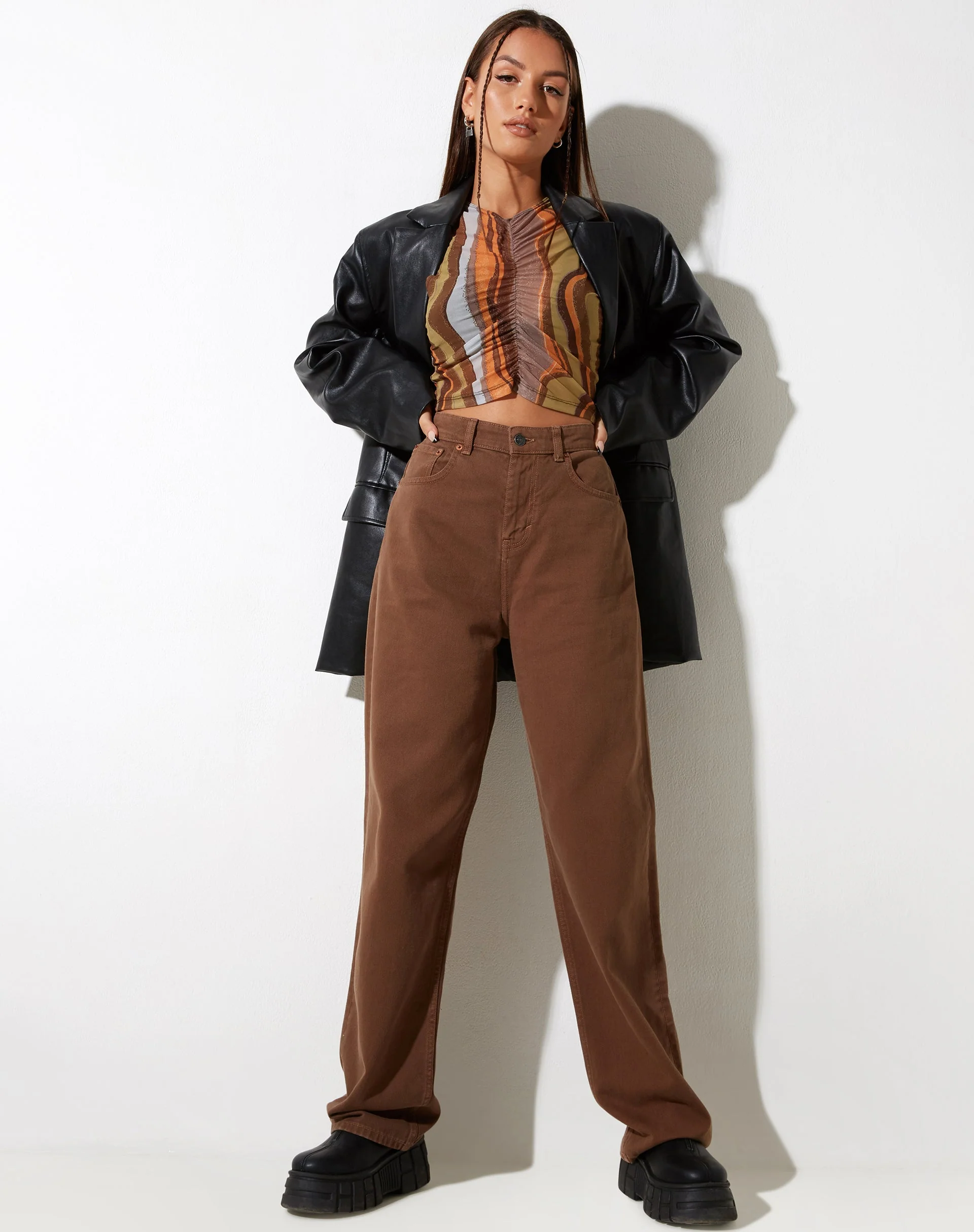 Birka Vest Top in Earthy Gradient - Image 4