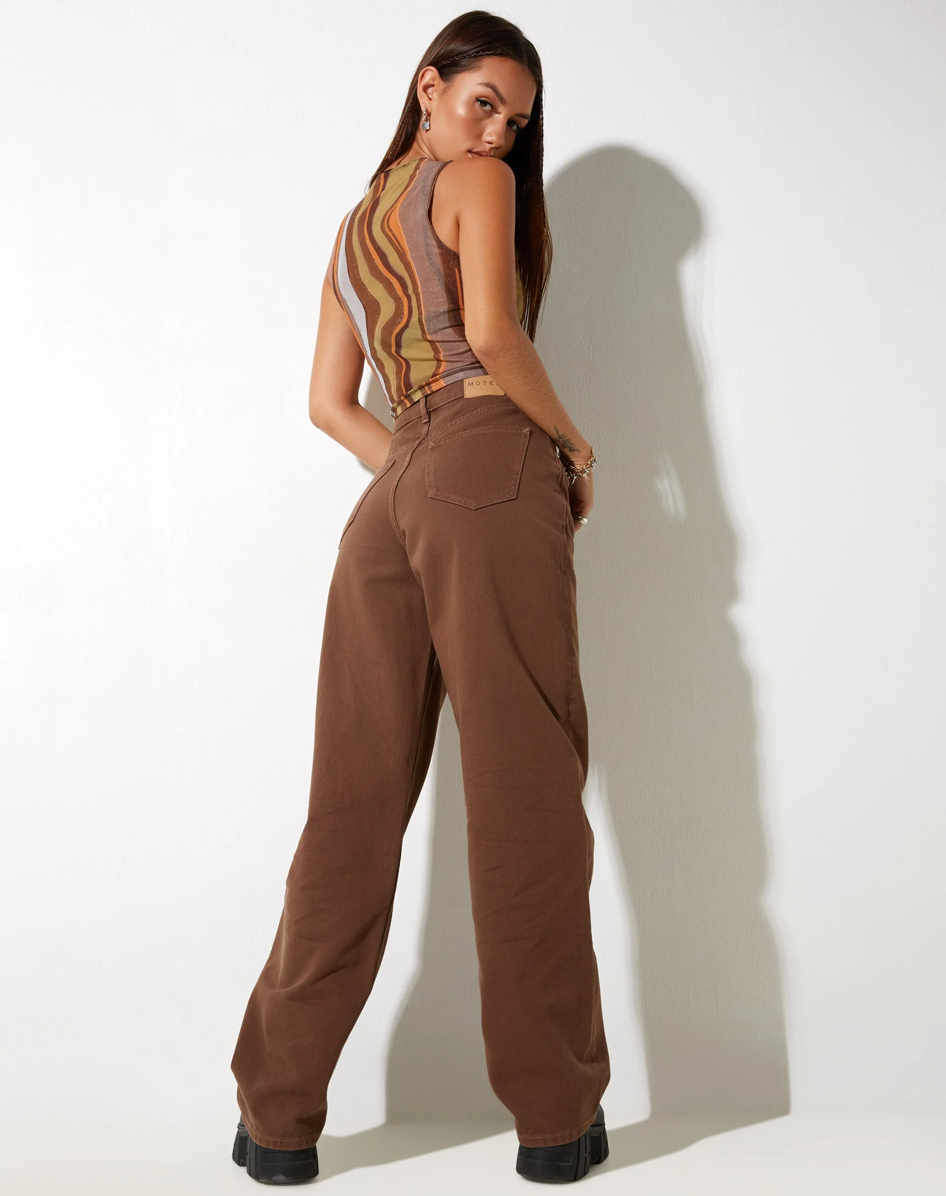 Birka Vest Top in Earthy Gradient - Image 5