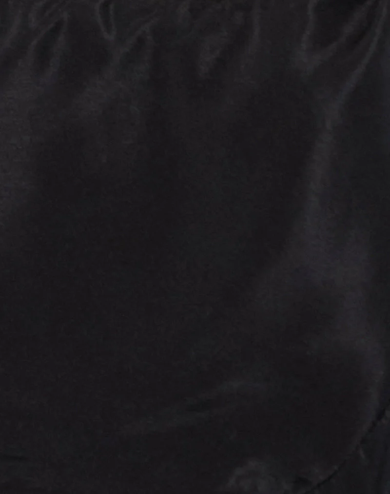 Boa Sling Bag in Black with Buckle - Image 4