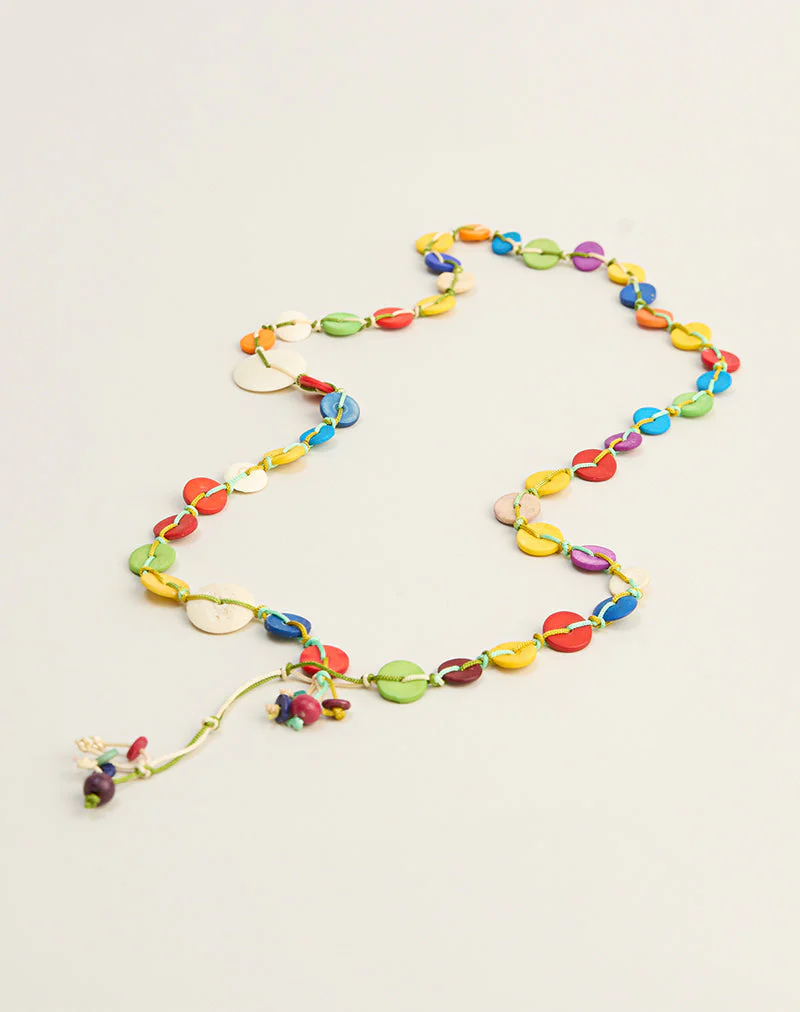 Button Belt in Multicolour - Image 3