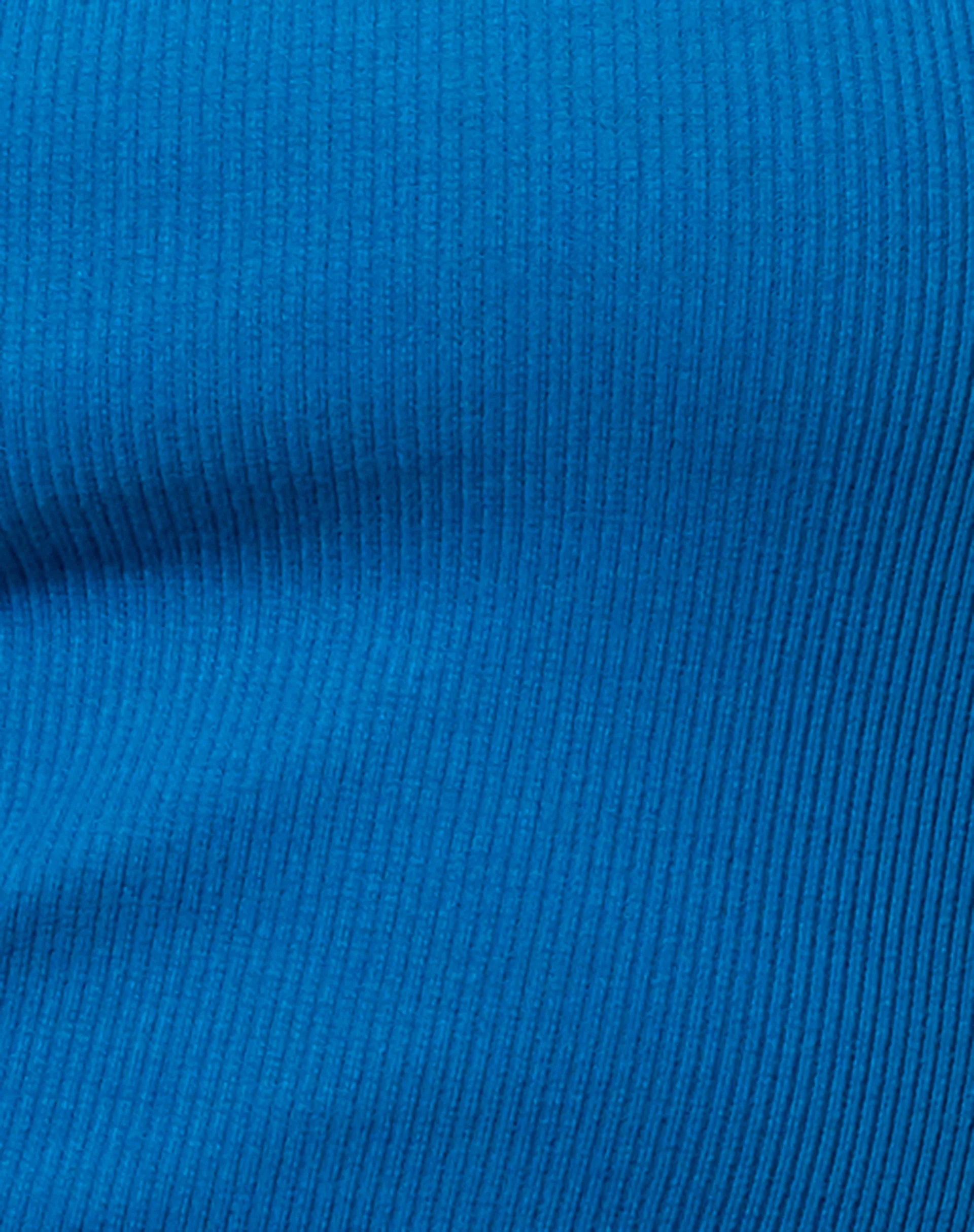 Cabrie Bodice in Rib Aqua - Image 5