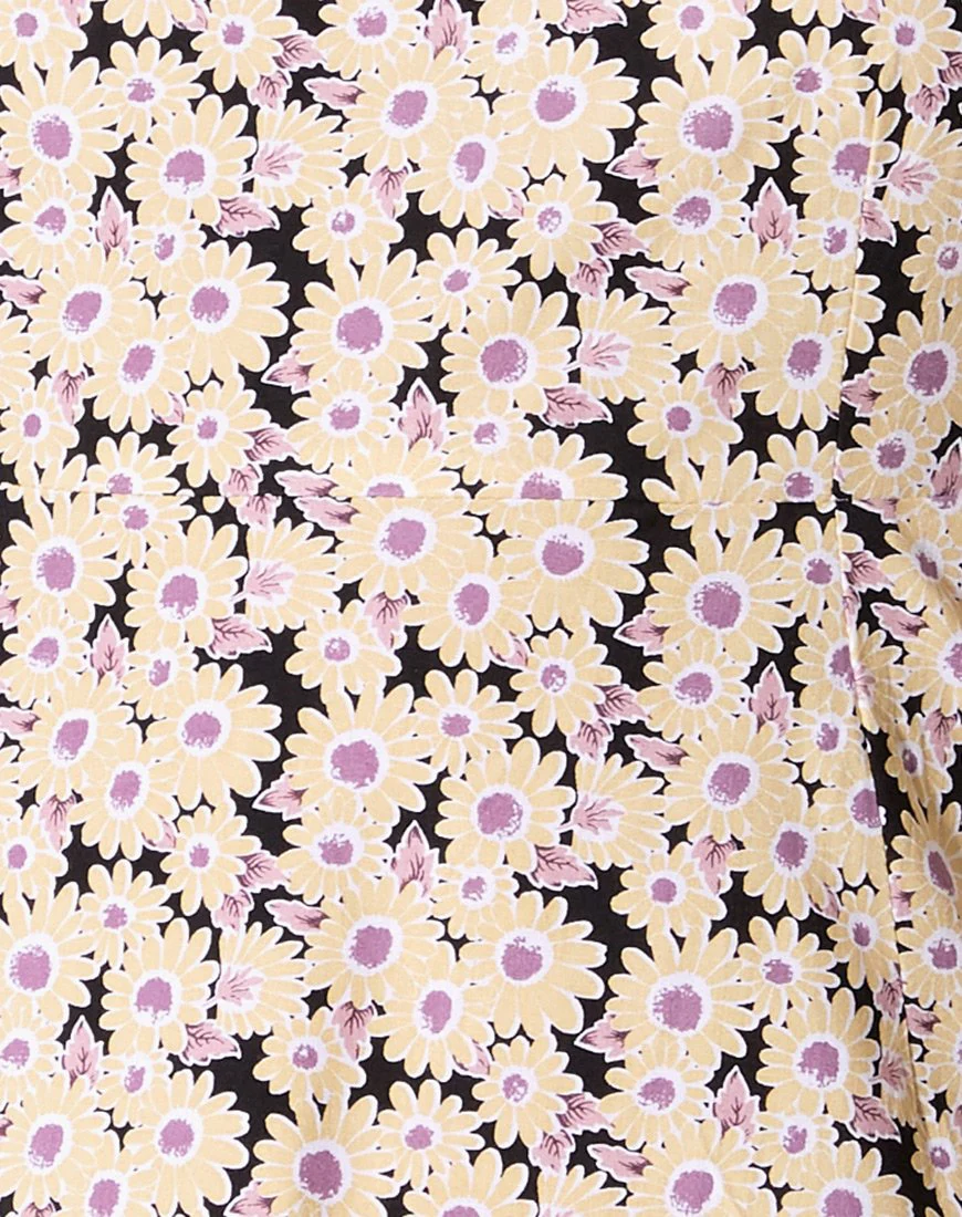 Calia Dress in Daisy Day Dream Cream - Image 5