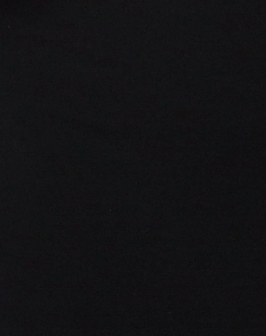 Callow Bodycon Dress in Black - Image 5