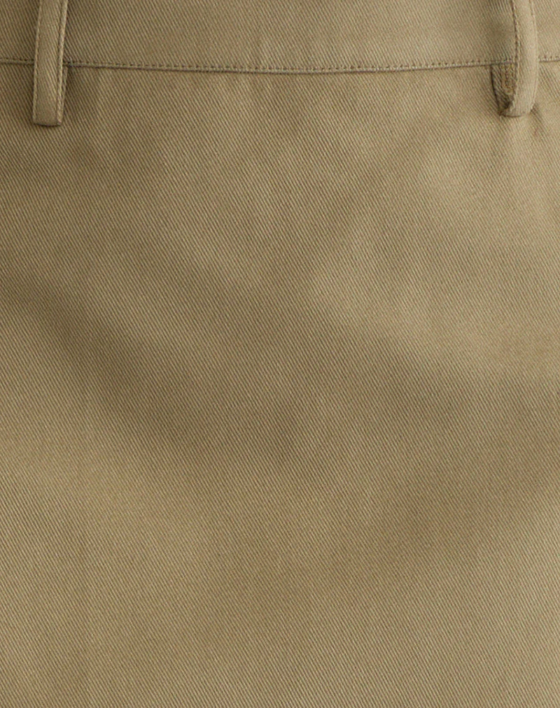 Carlin Mini Skirt in Khaki - Image 6