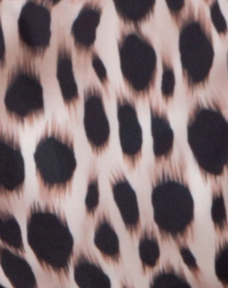 Cleo Bikini Top in Original Cheetah - Image 5