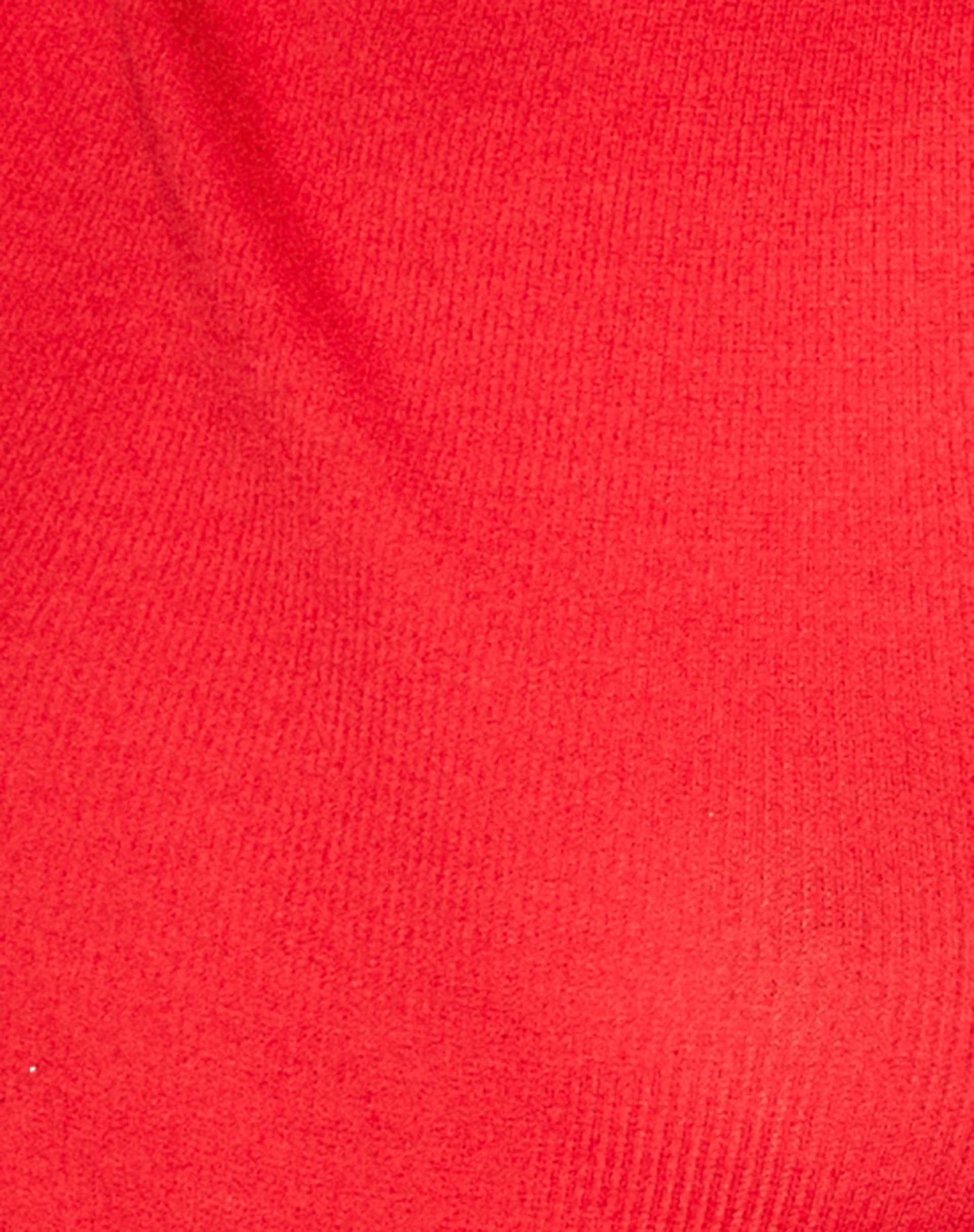 Clias Crop Top in Rib Racing Red - Image 5