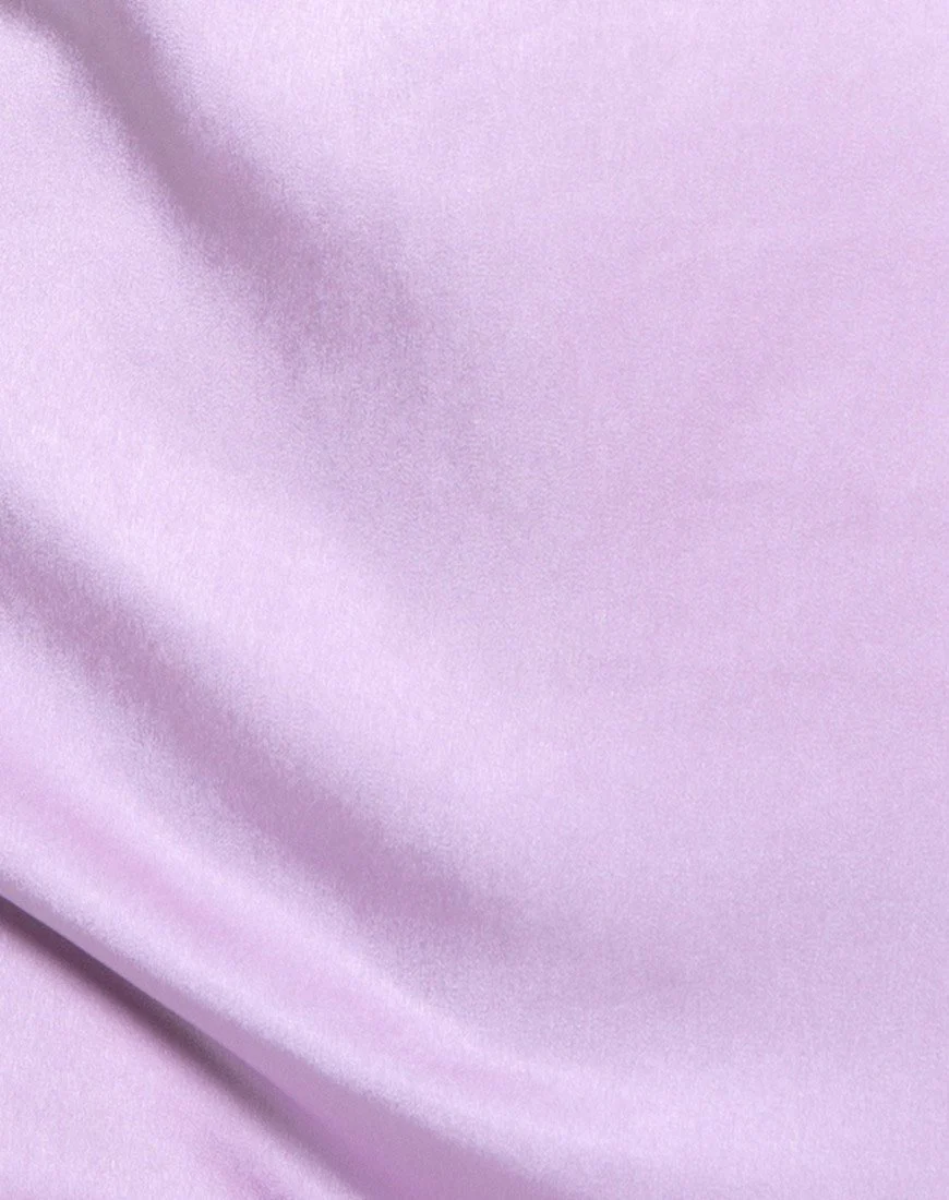 Colaro Slip Dress in Lilac - Image 5