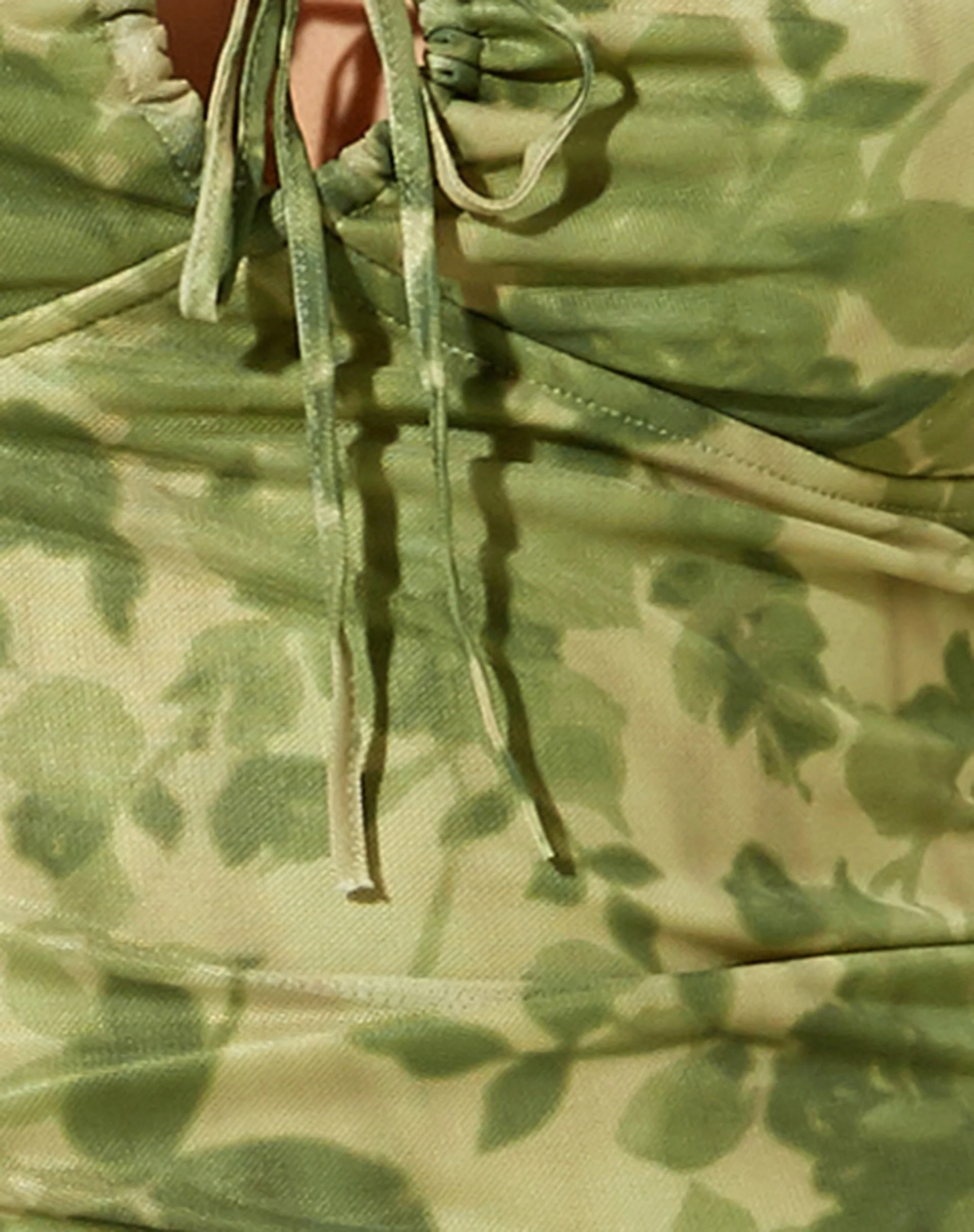 Coya Midi Dress in Blurred Floral - Image 6