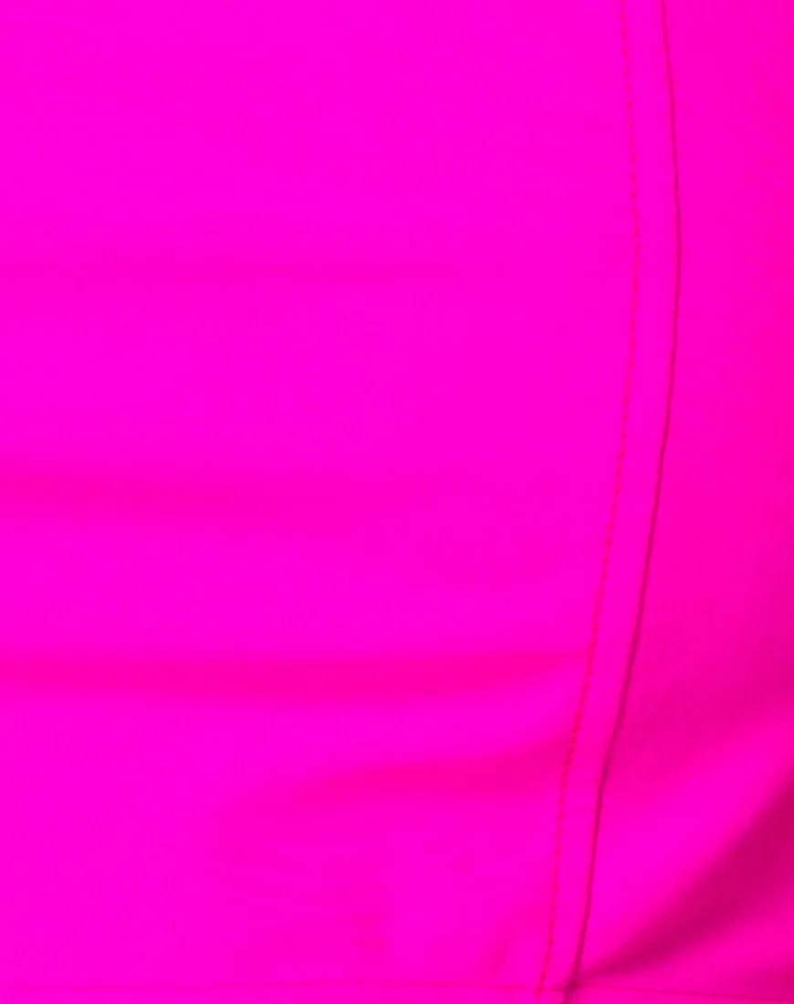 Cycle Short in Neon Pink - Image 5