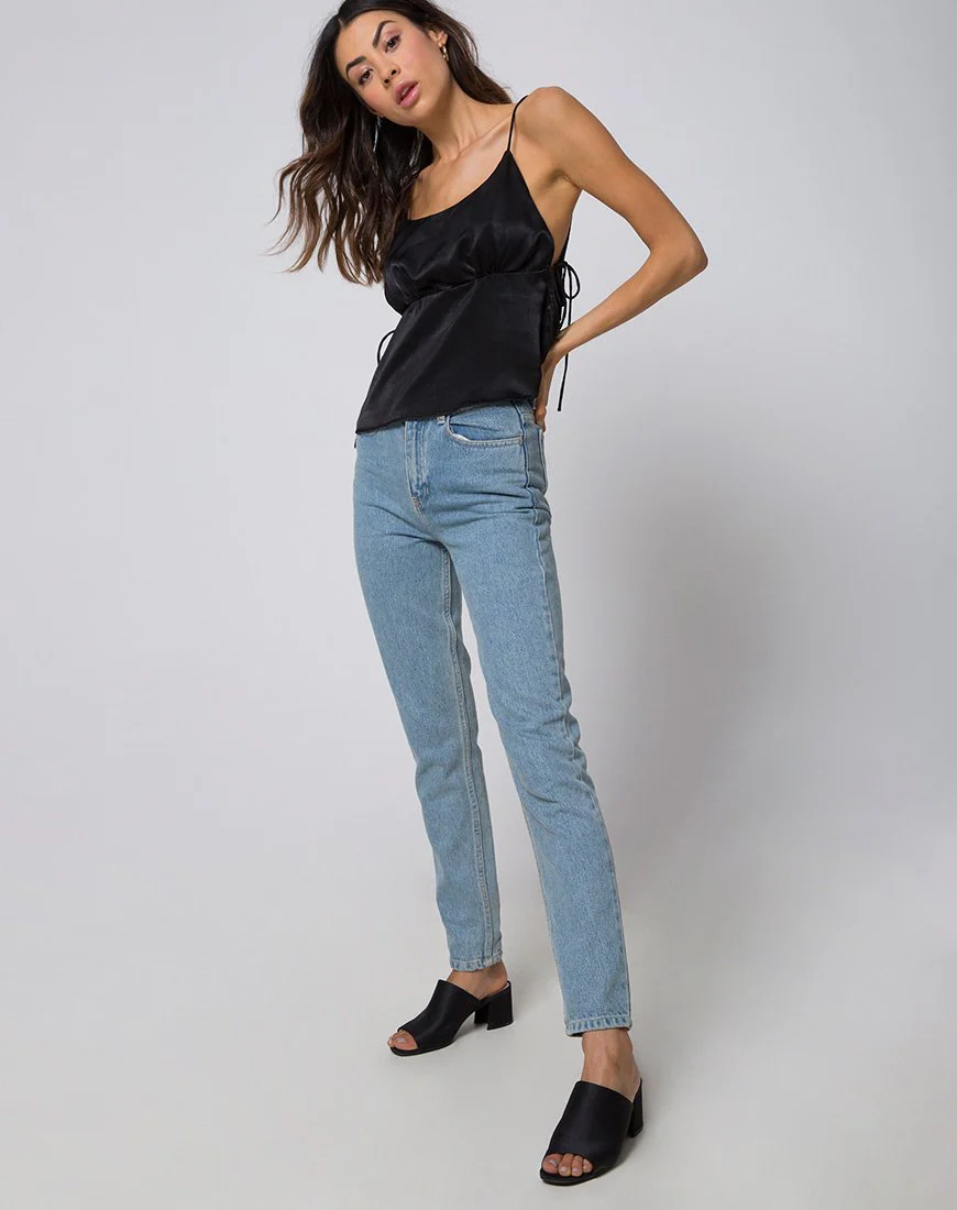 Daral Cami Top in Black - Image 3