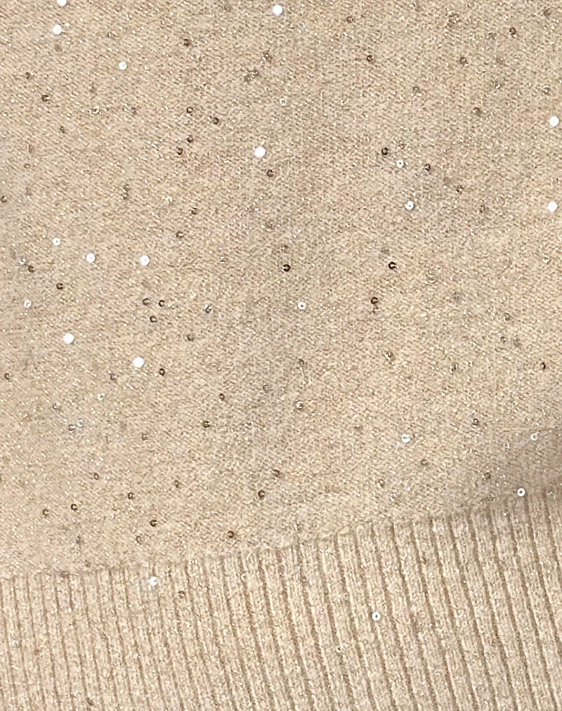 Darusa Top in Dispersed Sequin Gold - Image 8