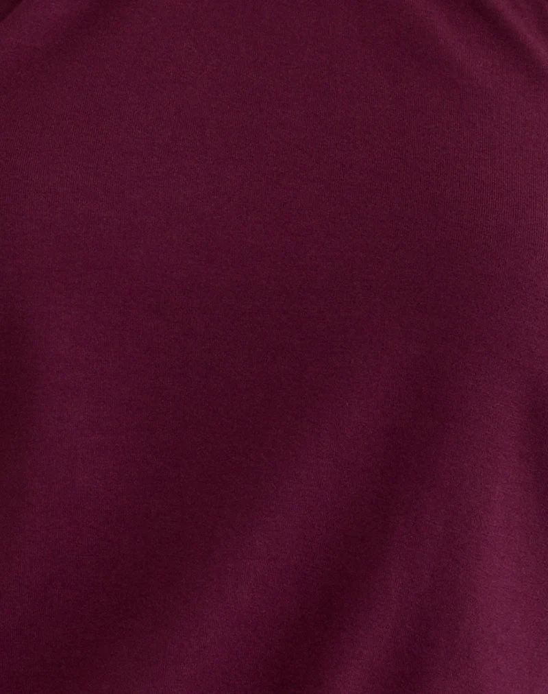 Dyilla Halter Top in Deep Purple - Image 6