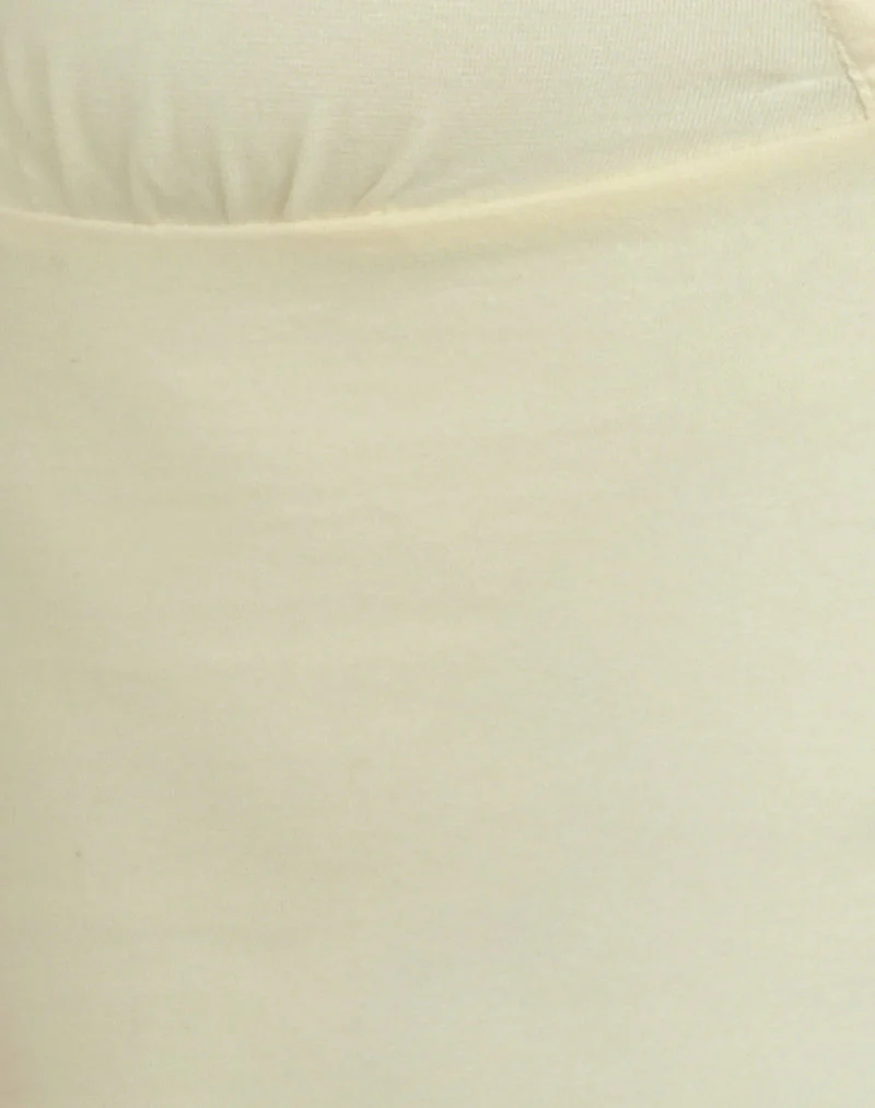 Emberly Plunge Top in Lemon - Image 6