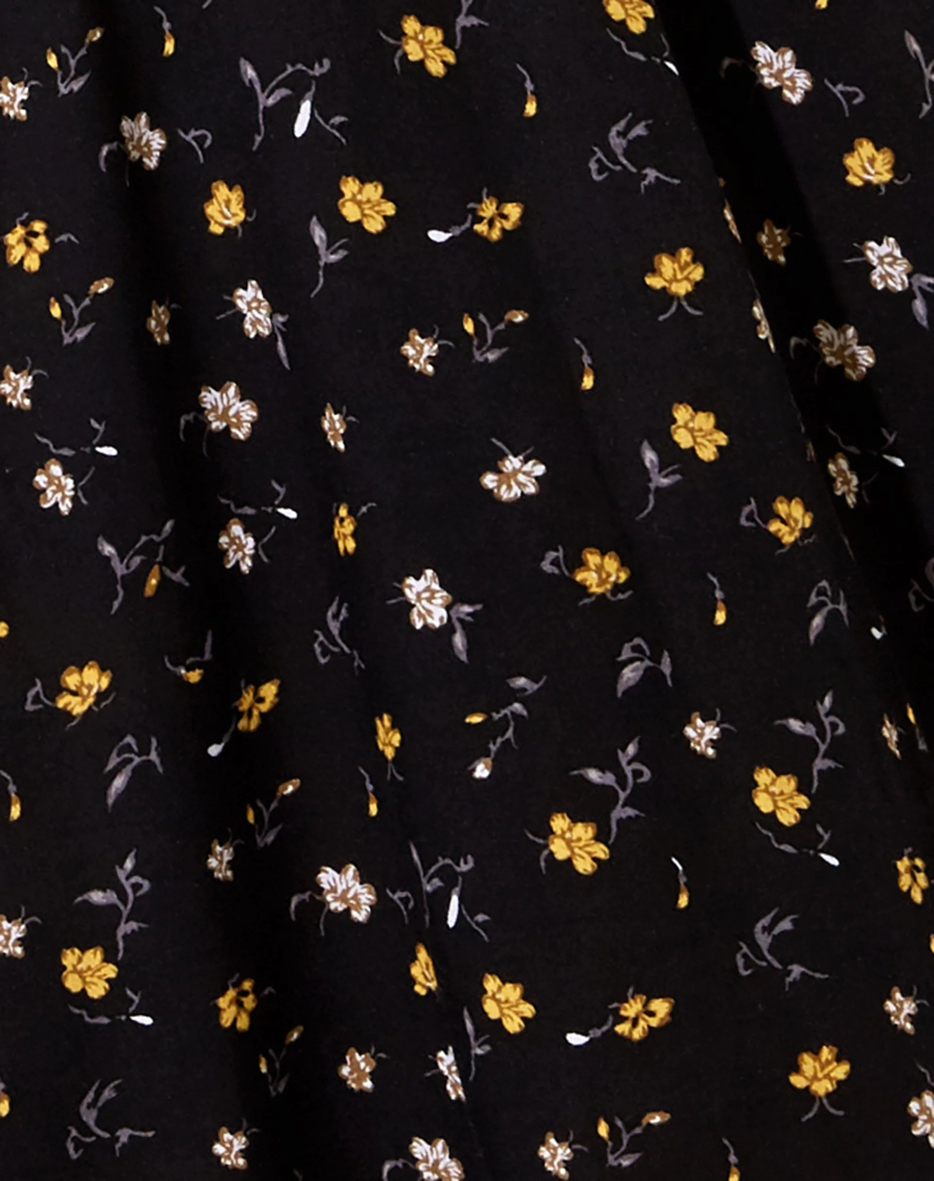 Enslee Mini Dress in Pretty Petal Black - Image 6