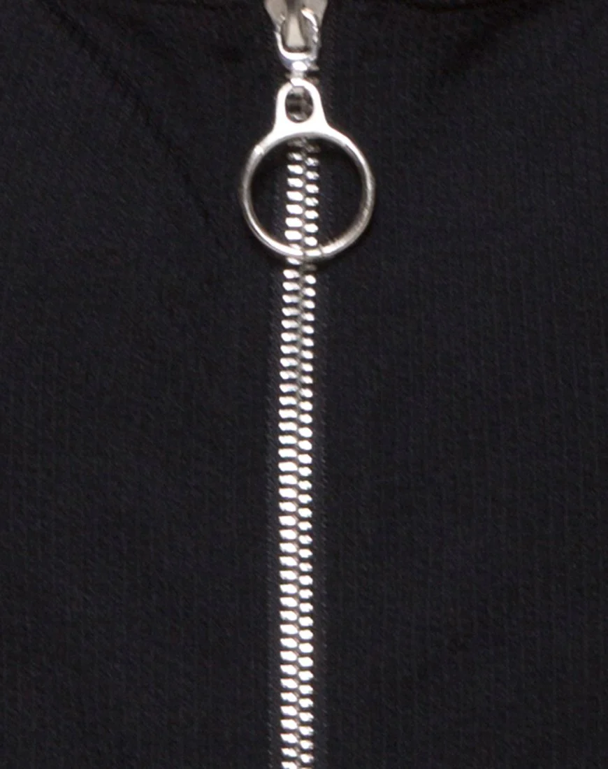 Farica Swimsuit in Mini Rib Onyx - Image 5