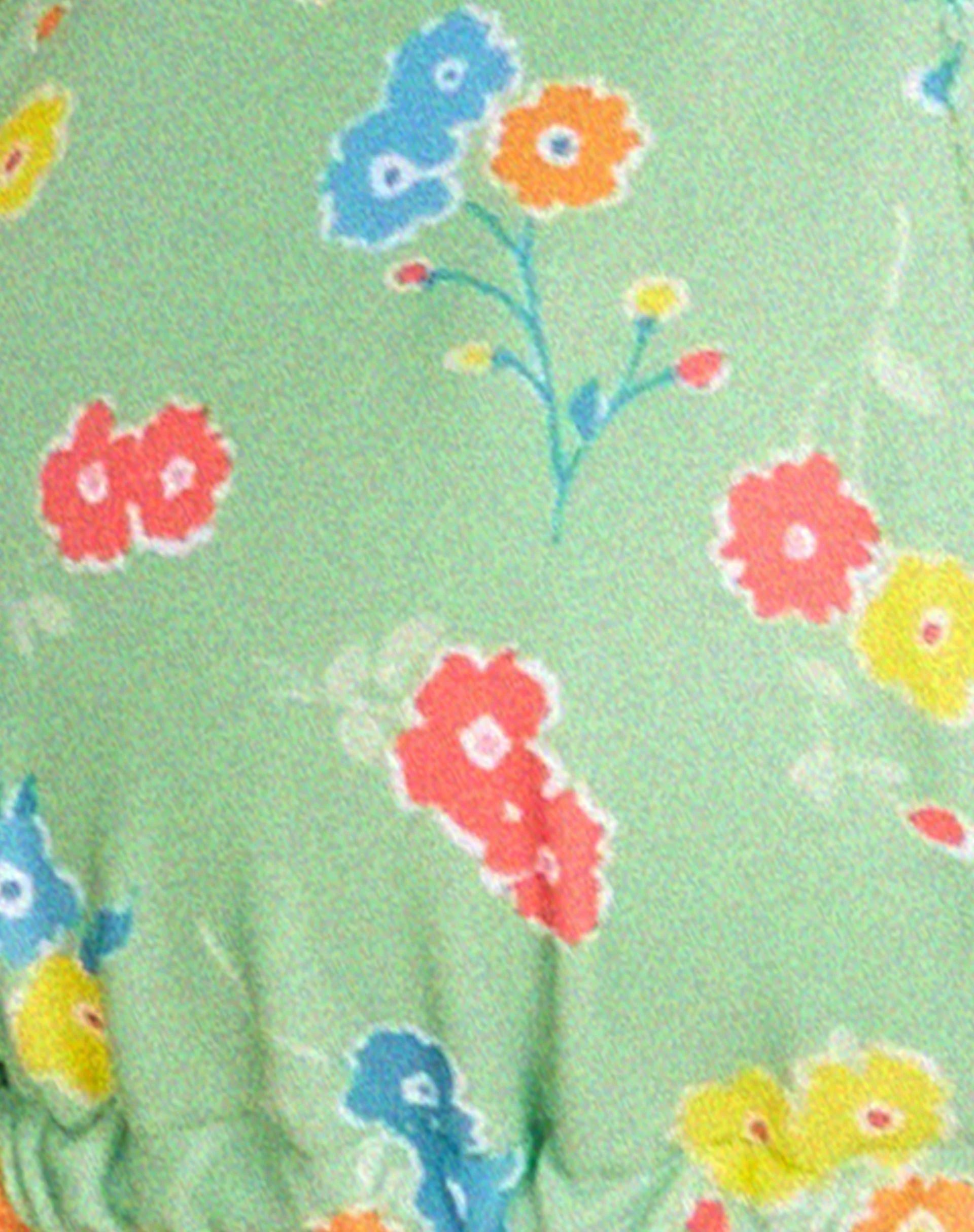 Farida Bikini Bottom in Green Floral - Image 7