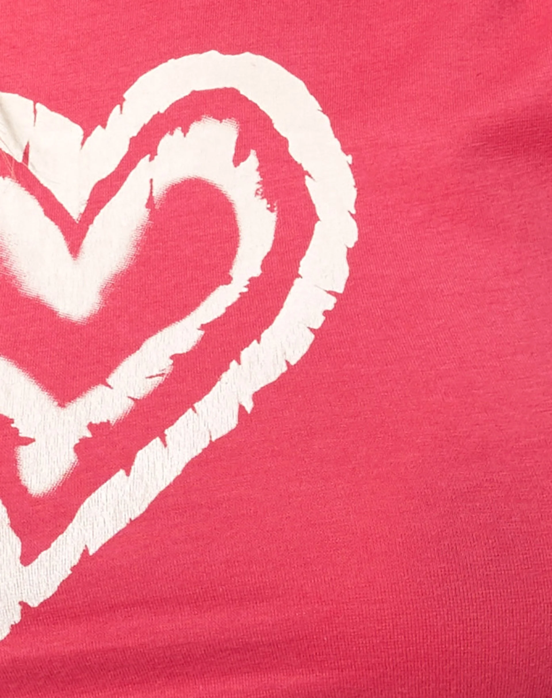 Gimon Crop Top in Hot Pink Heart - Image 7