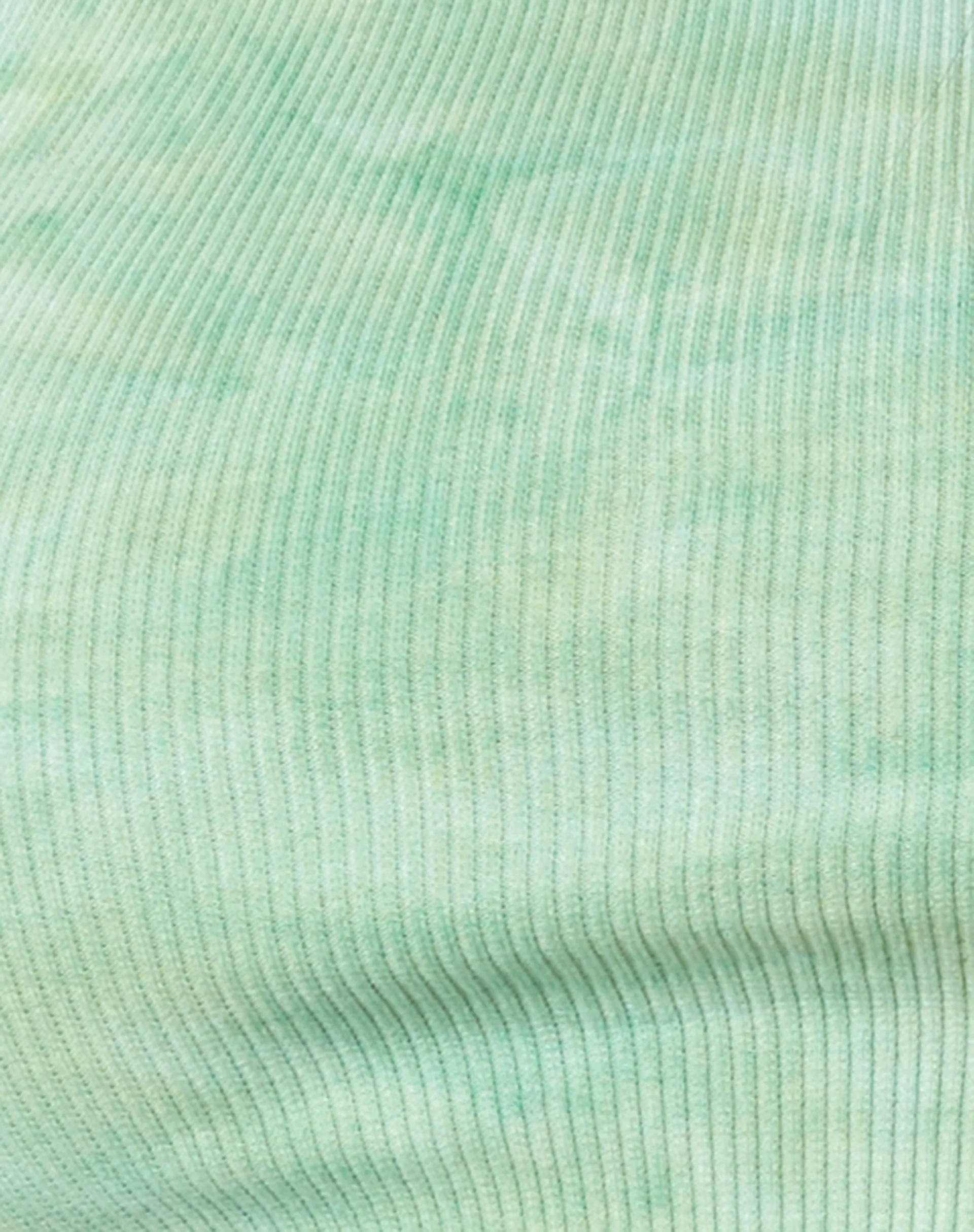 Givas Crop Top in Green Tie Dye - Image 6