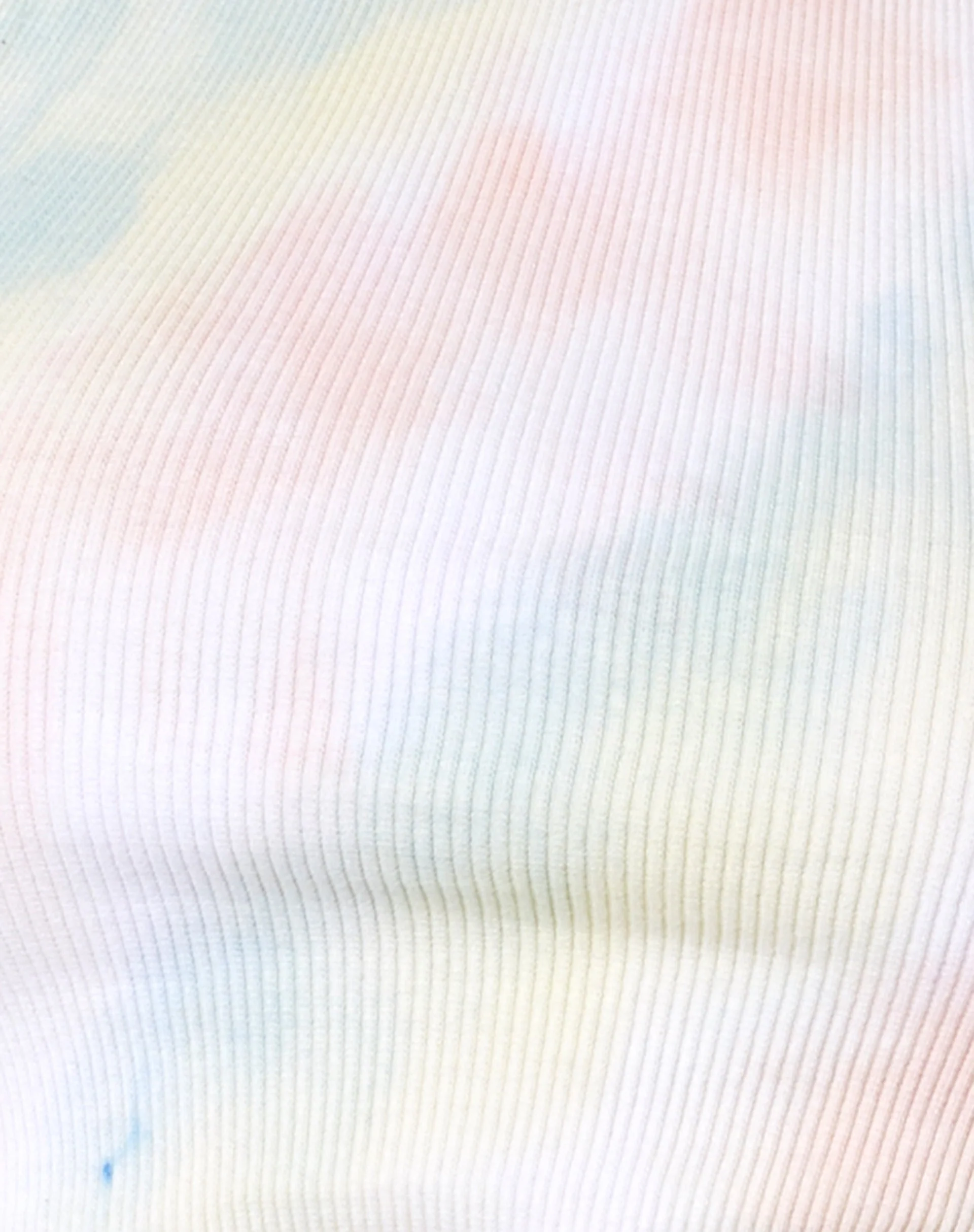 Givas Crop Top in Pastel Tie Dye - Image 8