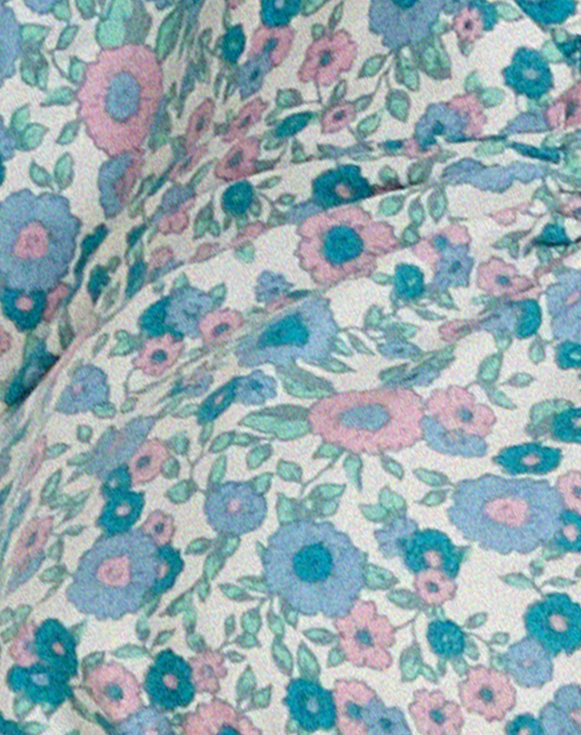 Haenji Bralette Top in Flower Power Blue - Image 5