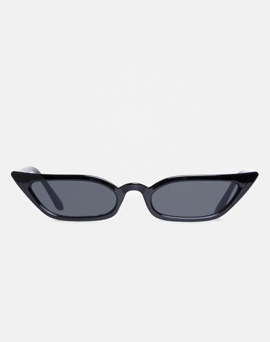 Hailey Sunglasses in Black - Image 3