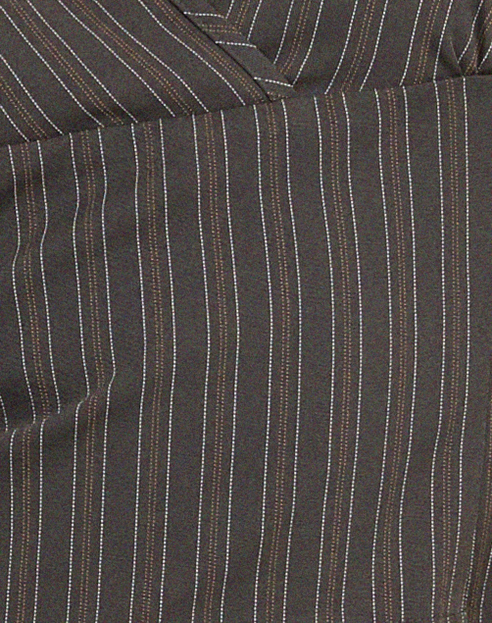 Hajra Halter Top in Grey Stripe - Image 8