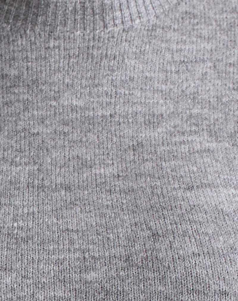 Hanuva Top in Knit Grey - Image 8