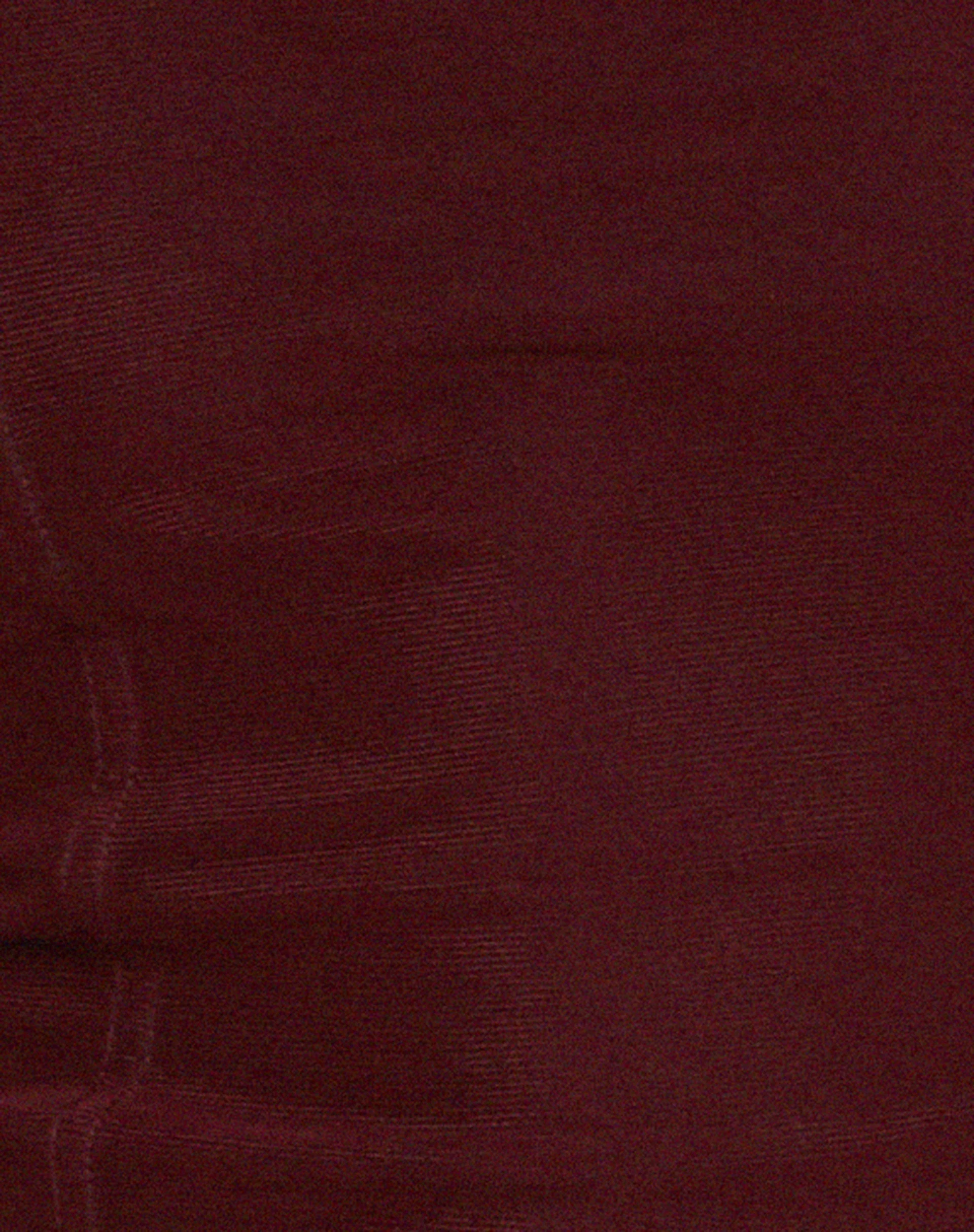 Helsiva Long Sleeve Crop Top in Mesh Burgundy - Image 7