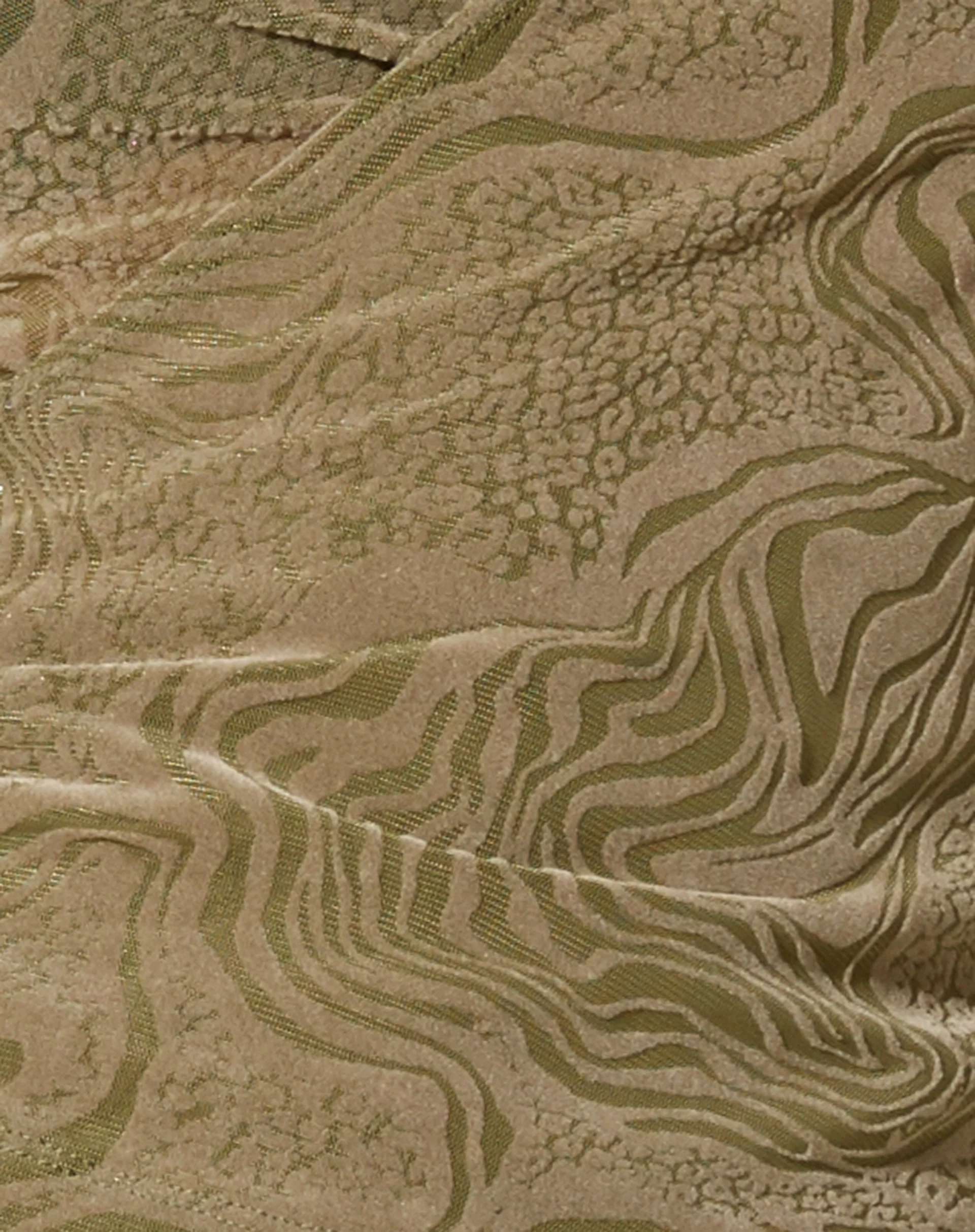 Herti Top in Mixed Animal Flock Olive - Image 7