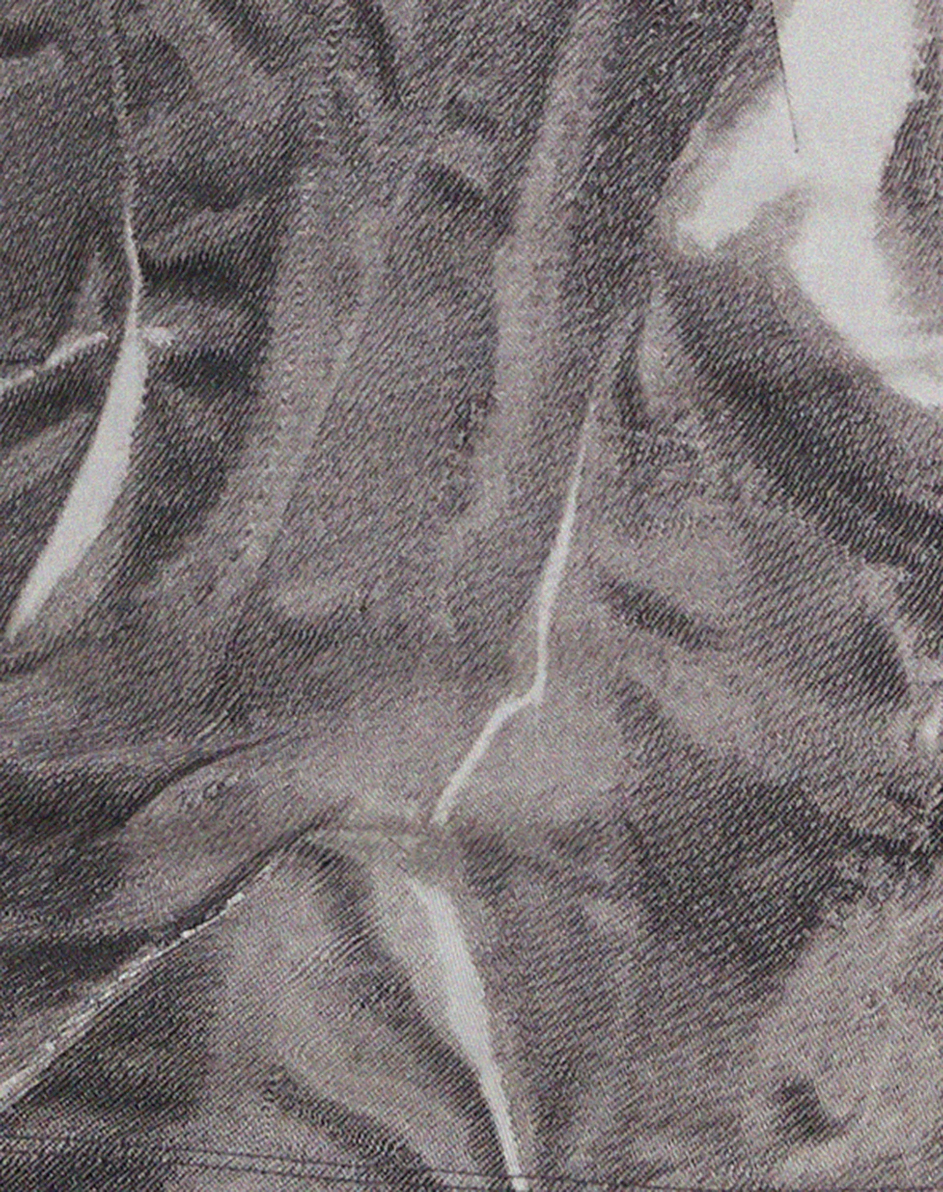 Ina Low Rise Mini Skirt in Dystopian Crease Grey - Image 7