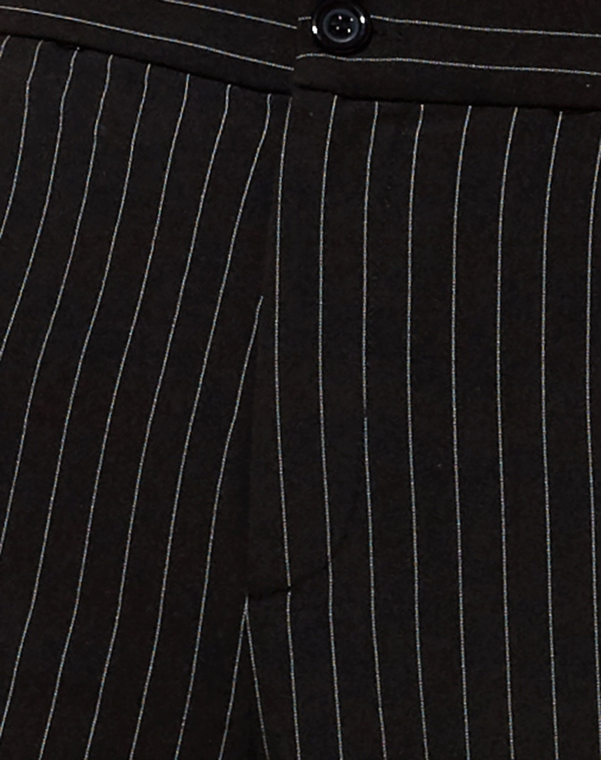 Ivo Flare Trouser in Pinstripe Black - Image 5