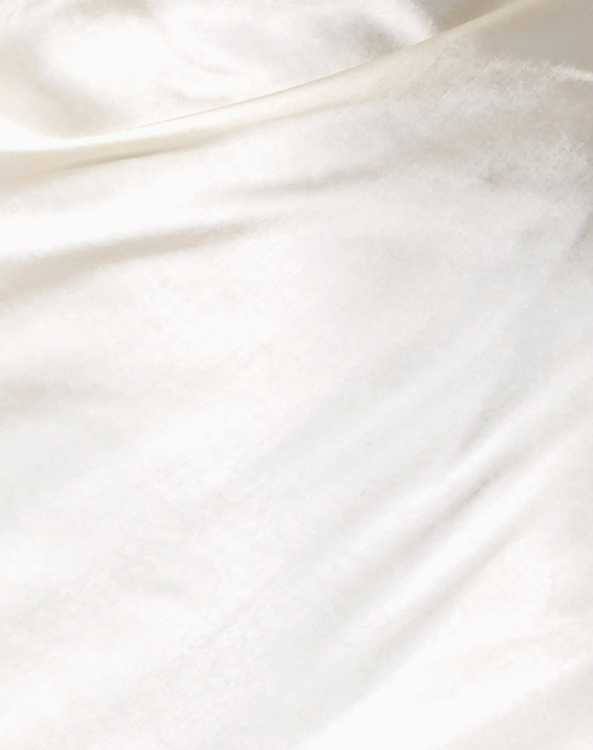 Iza Slip Dress in Satin Ivory - Image 6