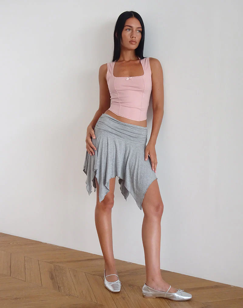 Jinisa Corset Top in Pink Lady - Image 3