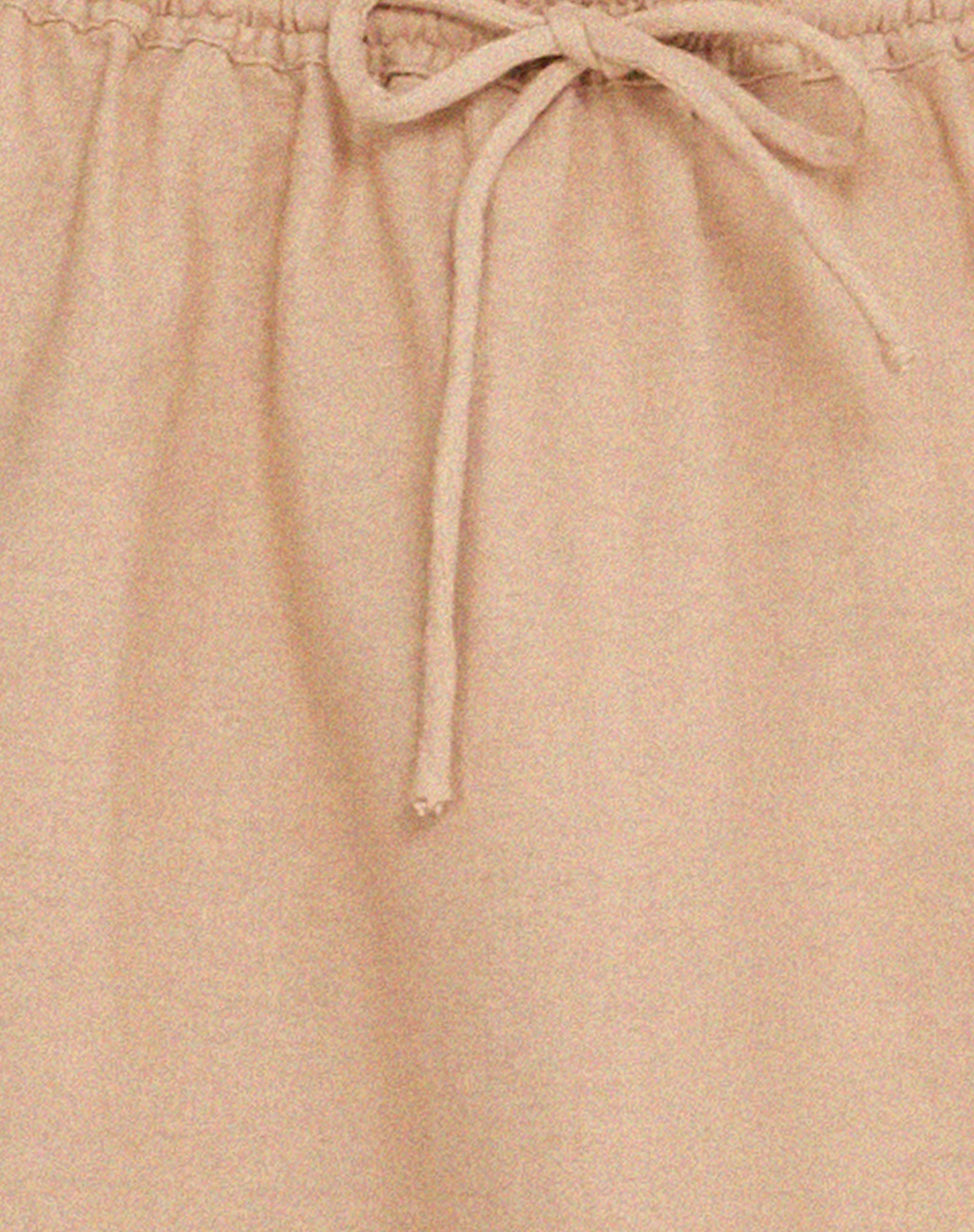 MOTEL X JACQUIE Joelene Tie Waist Maxi Skirt in Light Taupe - Image 5