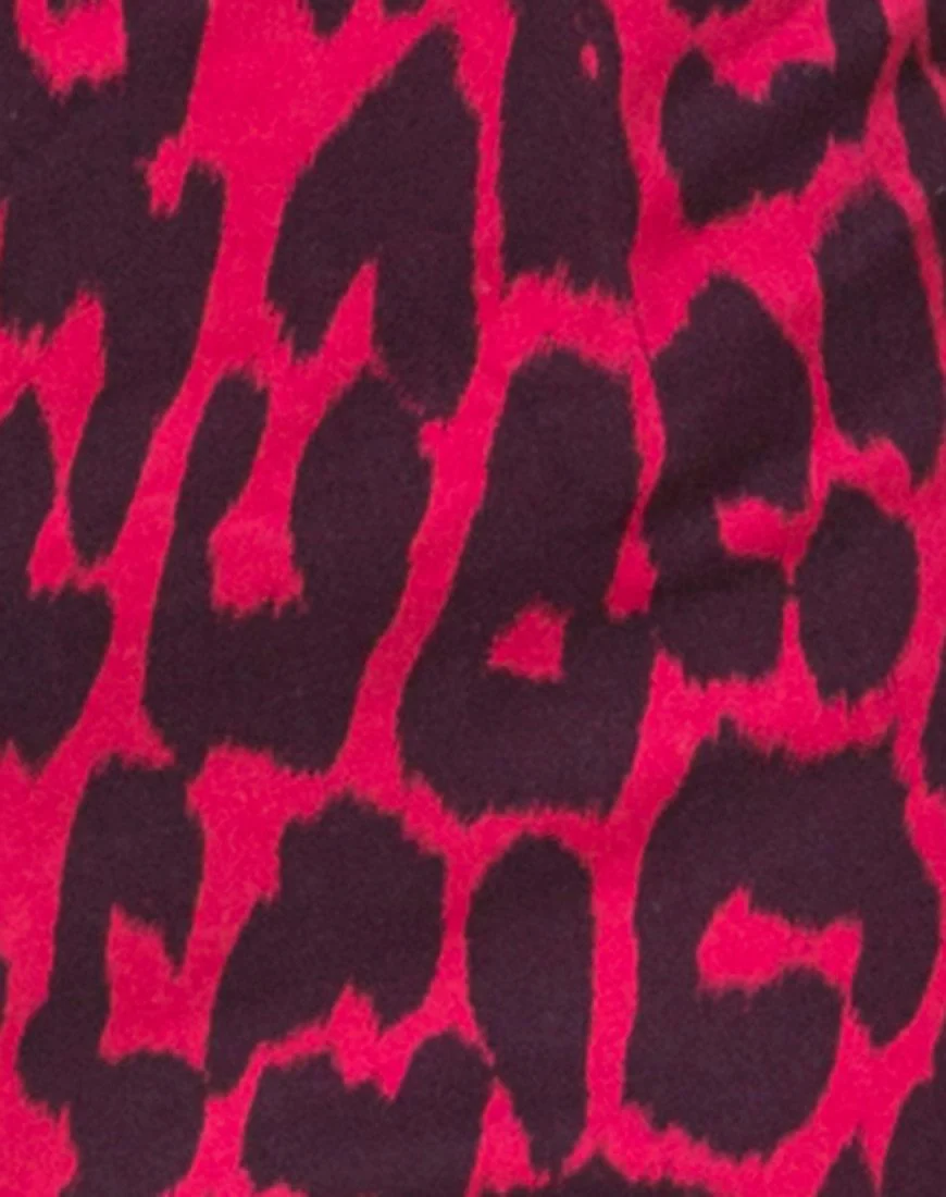 Jolim Trouser in Oversize Jaguar Red - Image 5